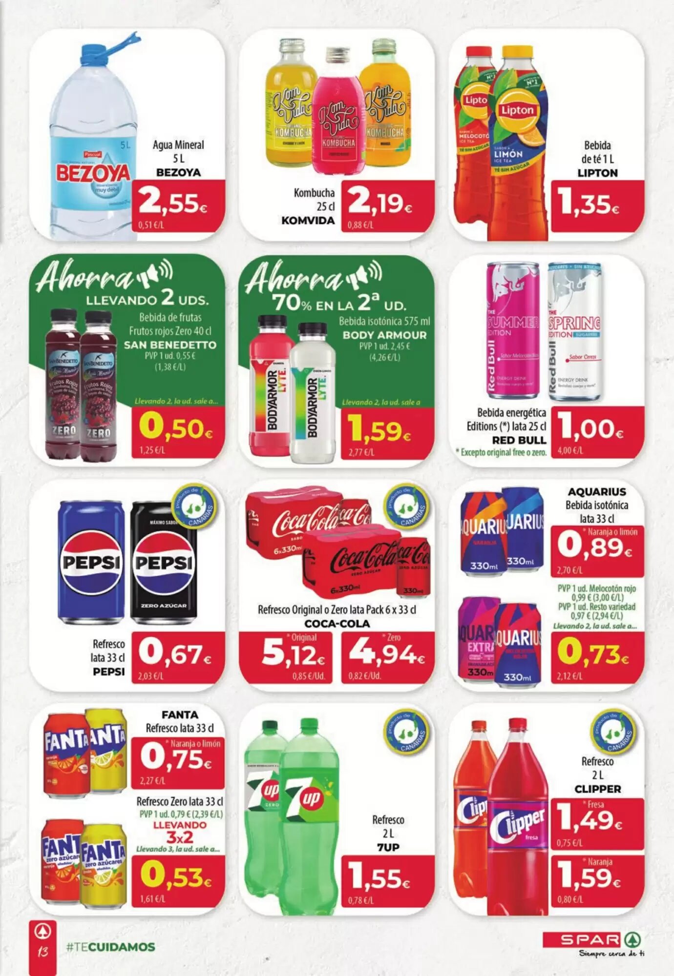 Folleto promocional de Spar válido desde el 07/05/2026 - Página 13.