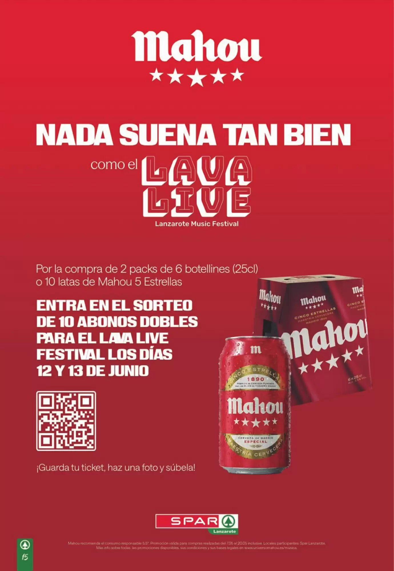 Folleto promocional de Spar válido desde el 07/05/2026 - Página 15.