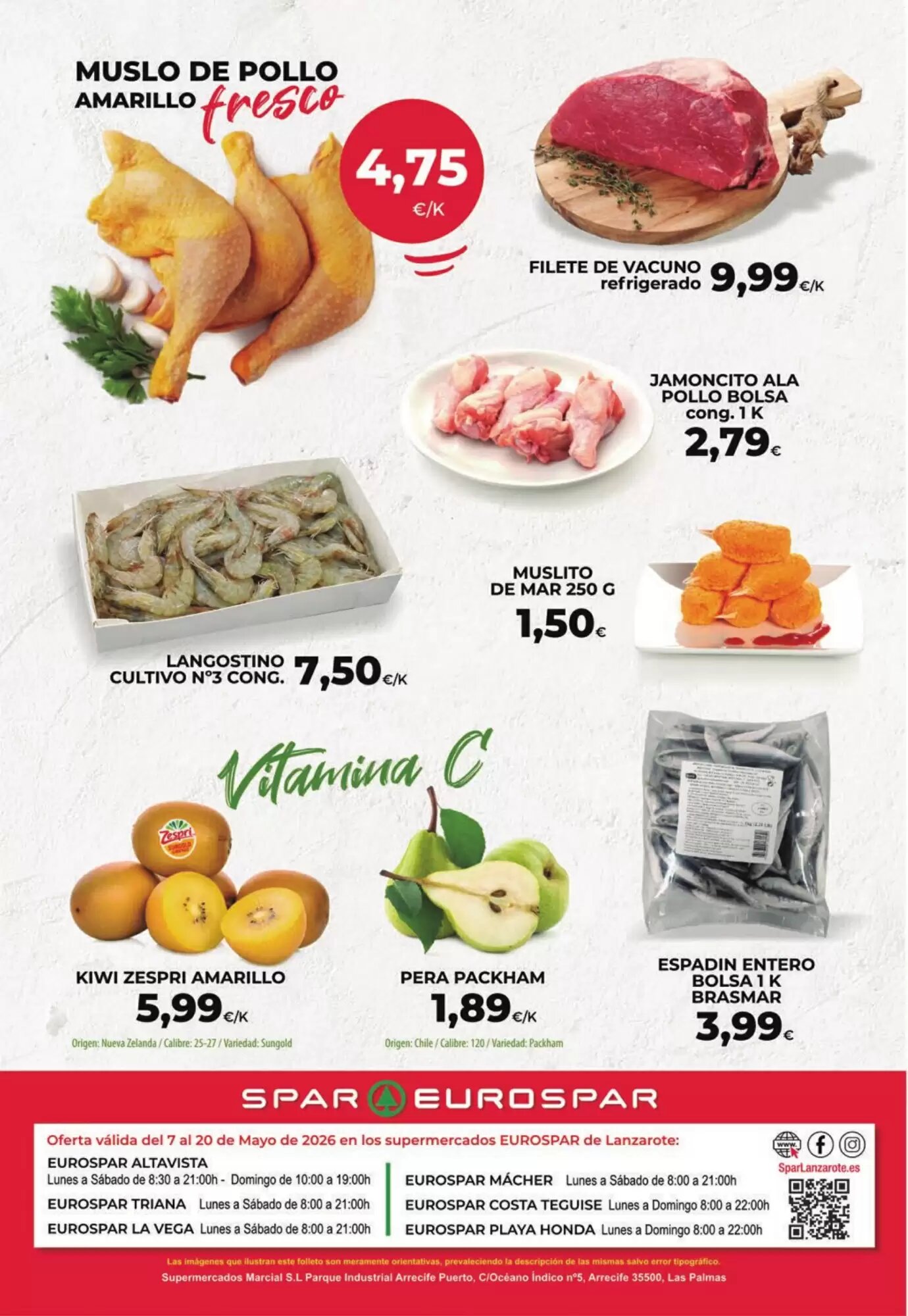 Folleto promocional de Spar válido desde el 07/05/2026 - Página 20.