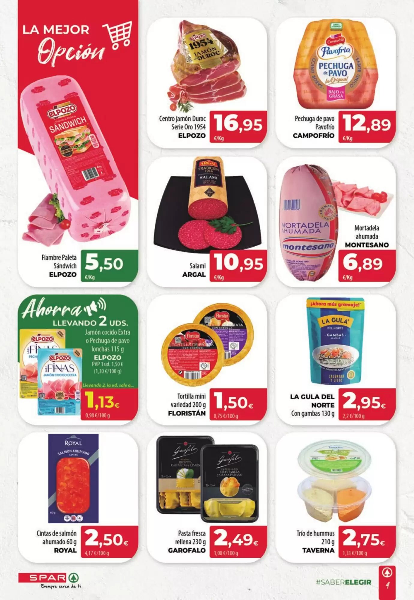 Folleto promocional de Spar válido desde el 07/05/2026 - Página 4.