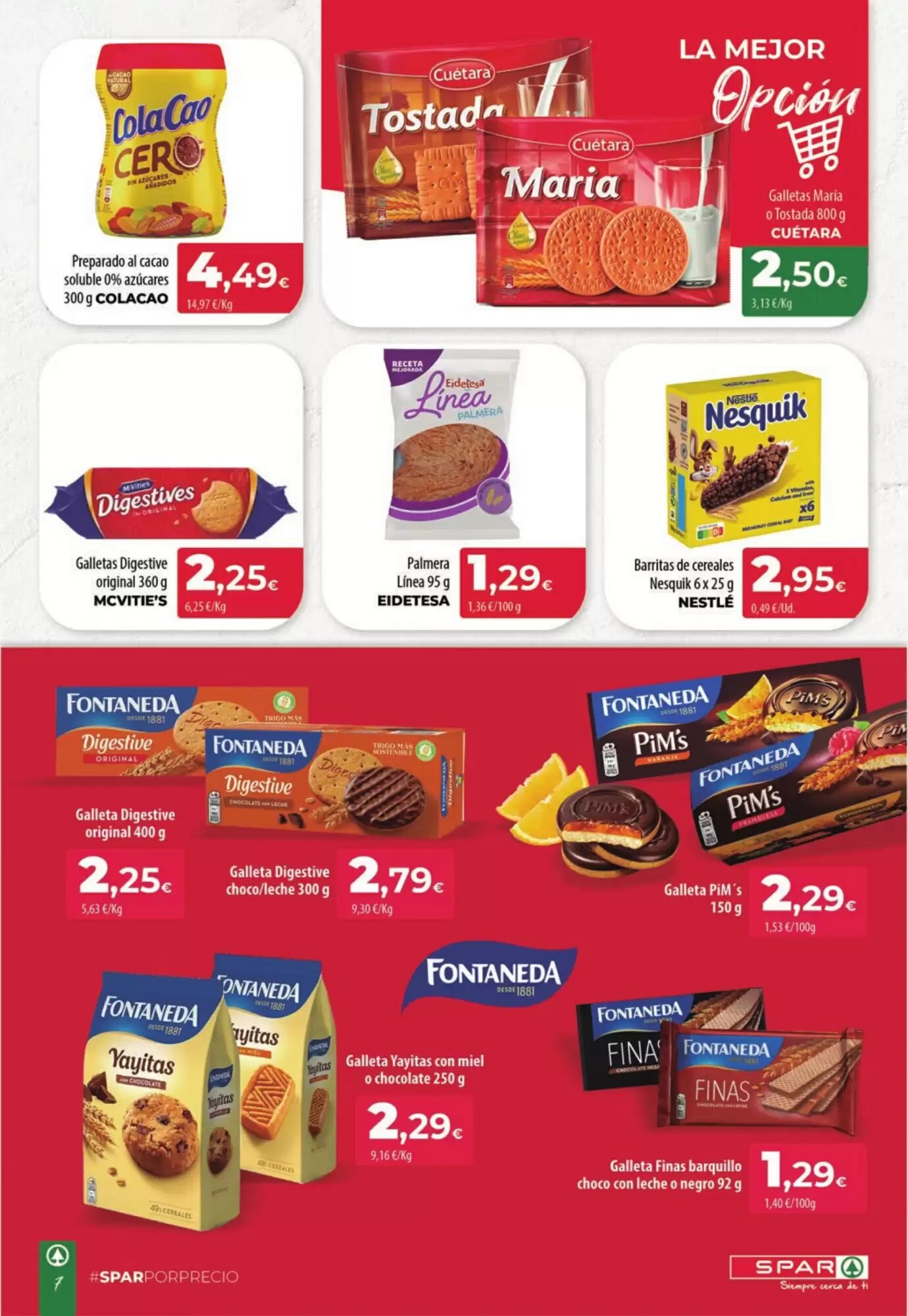 Folleto promocional de Spar válido desde el 07/05/2026 - Página 7.