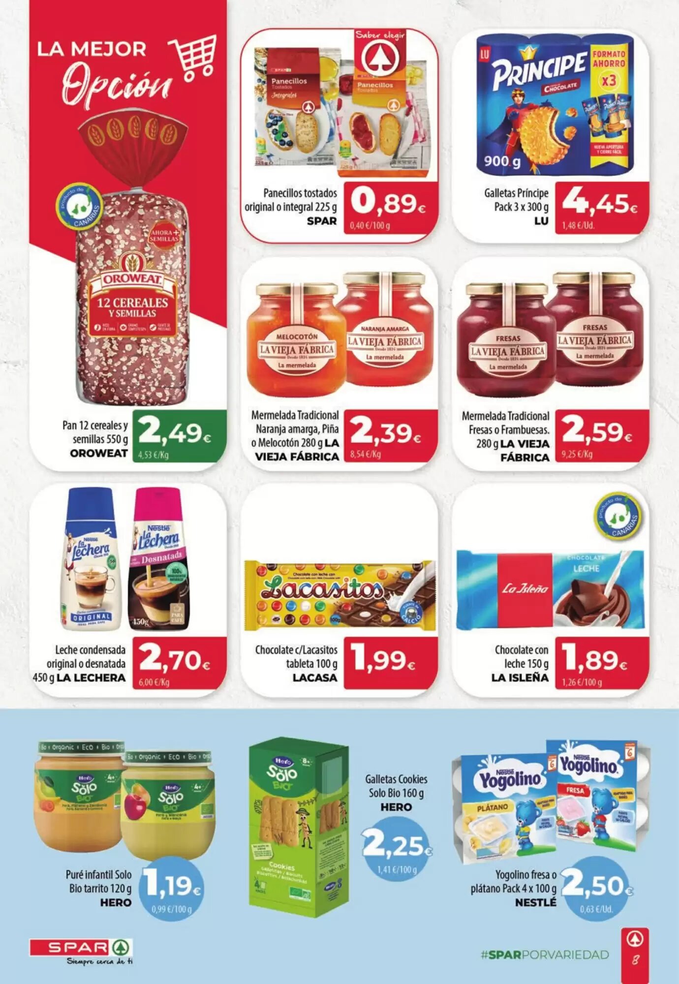 Folleto promocional de Spar válido desde el 07/05/2026 - Página 8.