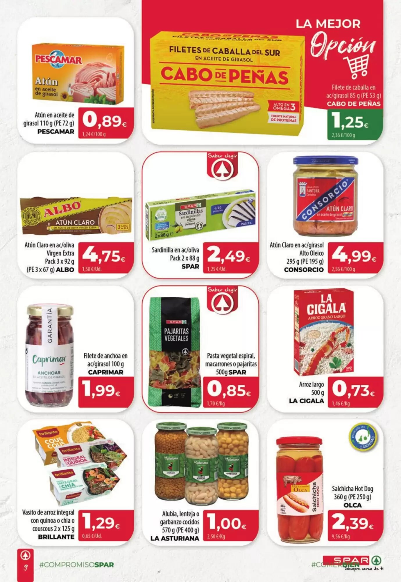 Folleto promocional de Spar válido desde el 07/05/2026 - Página 9.
