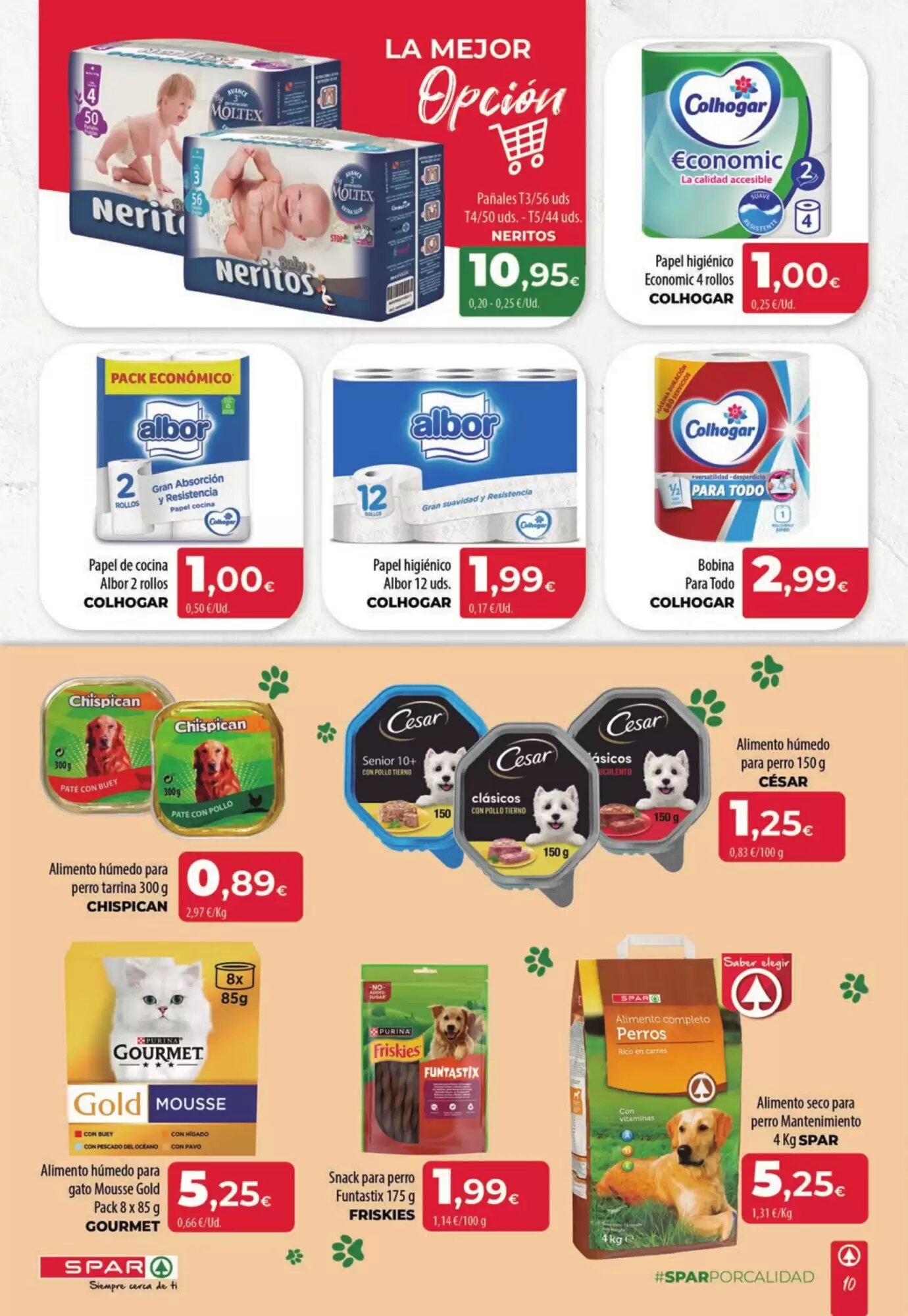 Folleto promocional de Spar Tenerife válido desde el 07/05/2026 - Página 10.