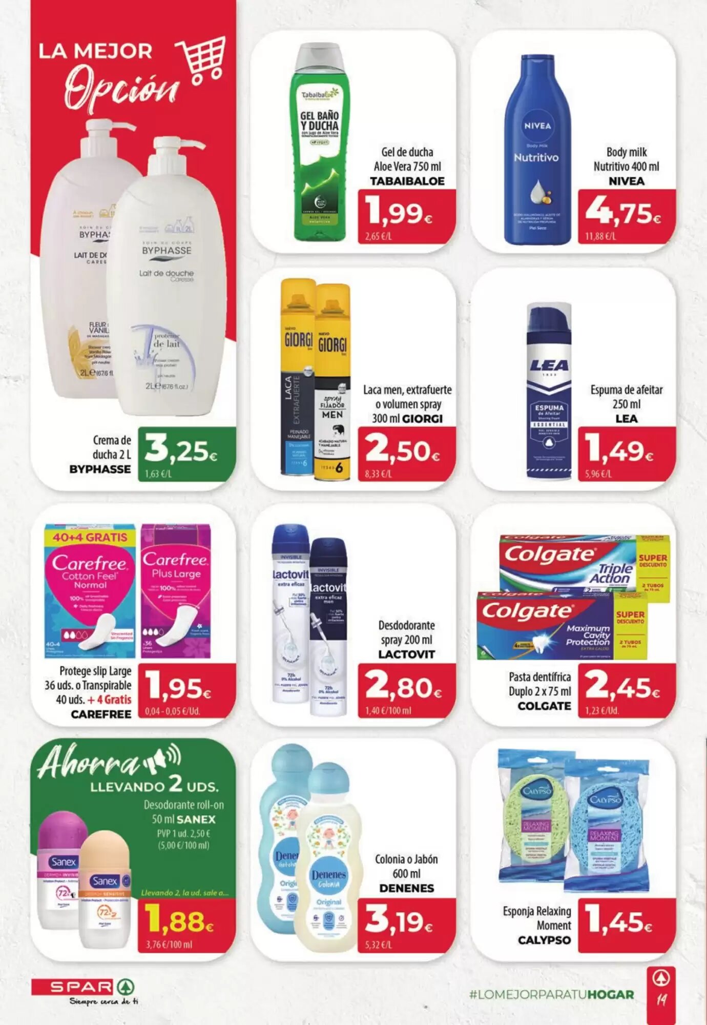 Folleto promocional de Spar Tenerife válido desde el 07/05/2026 - Página 14.
