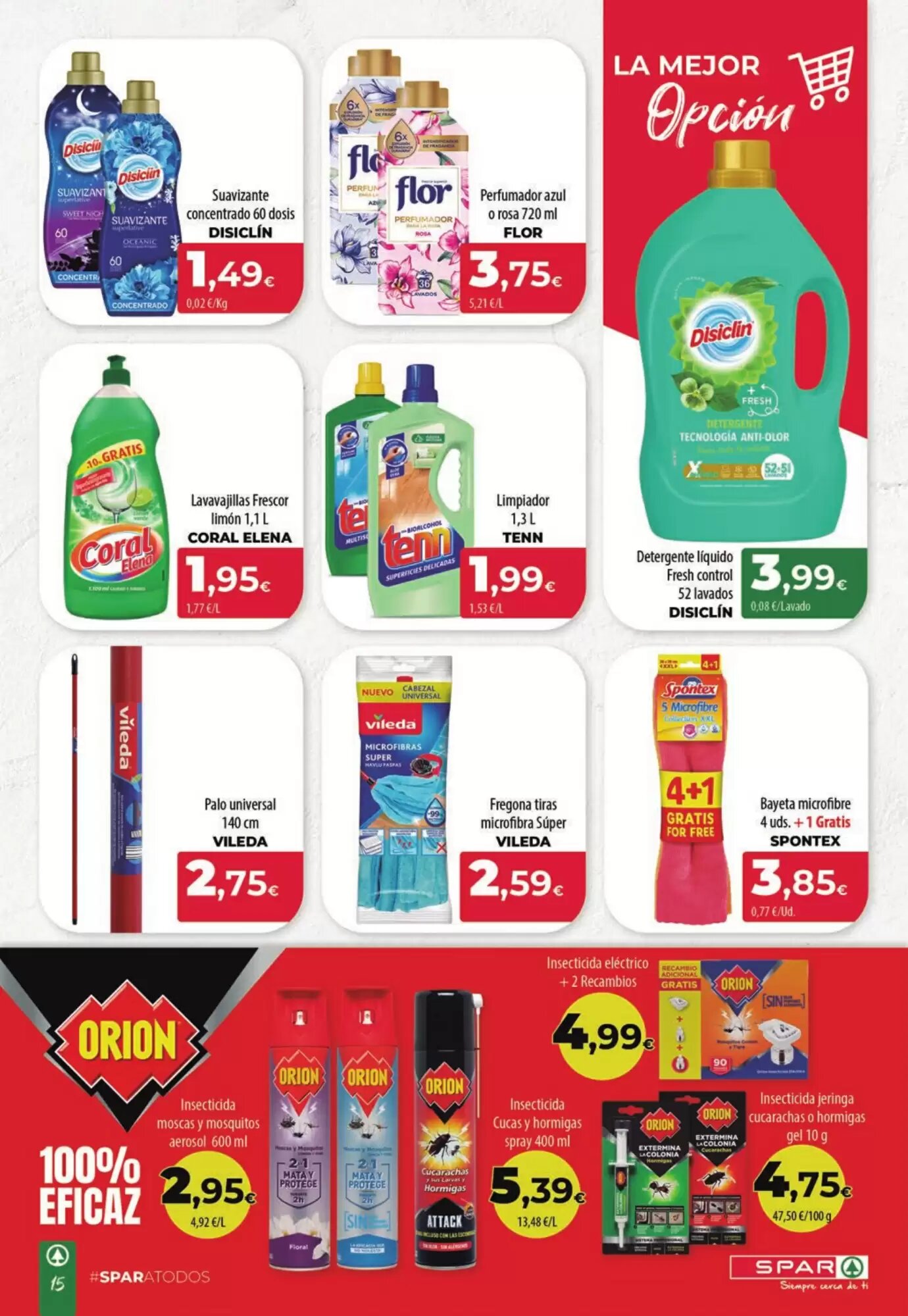 Folleto promocional de Spar Tenerife válido desde el 07/05/2026 - Página 15.