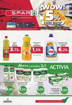 Folleto promocional de Spar Tenerife válido desde el 07/05/2026