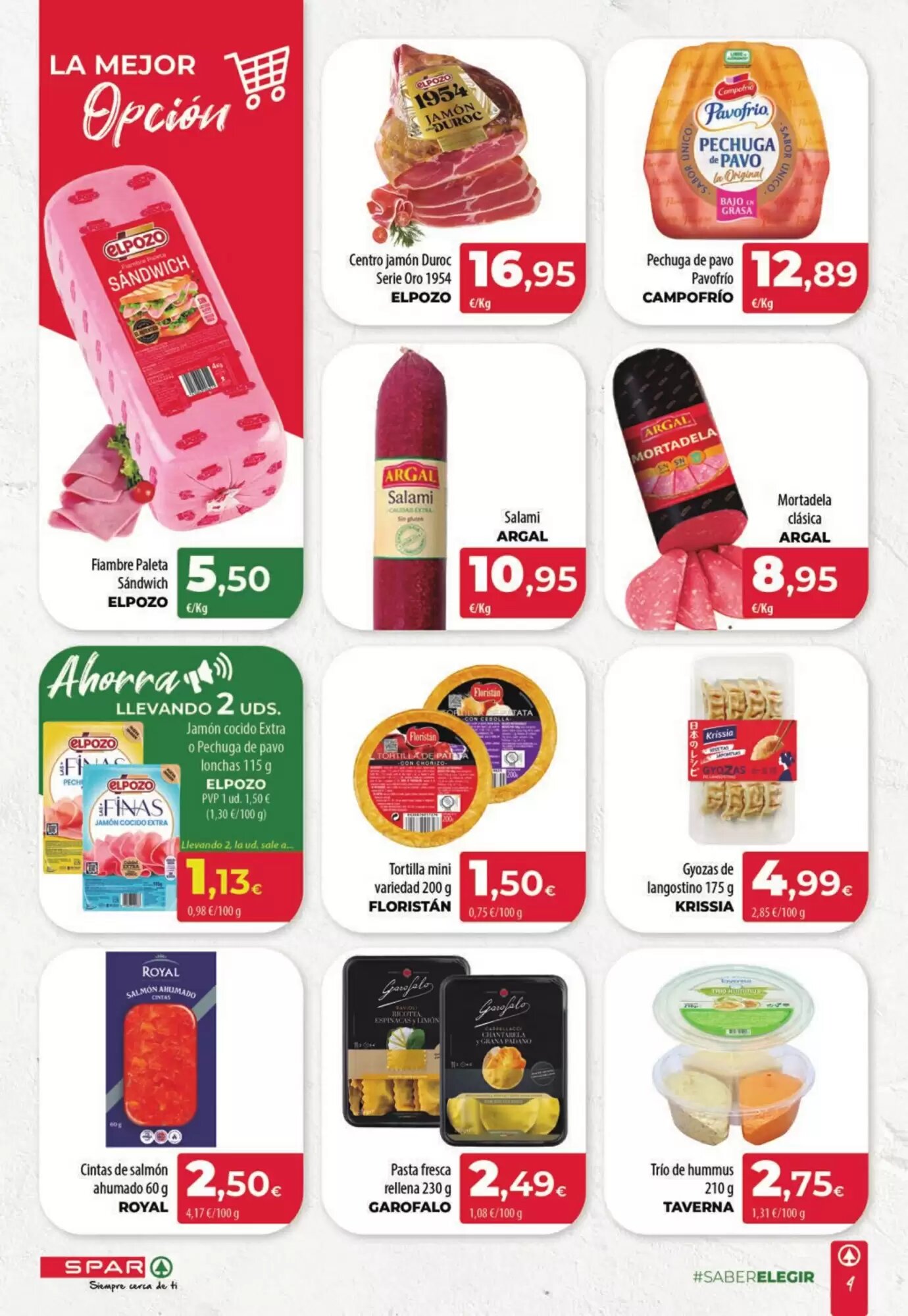 Folleto promocional de Spar Tenerife válido desde el 07/05/2026 - Página 4.