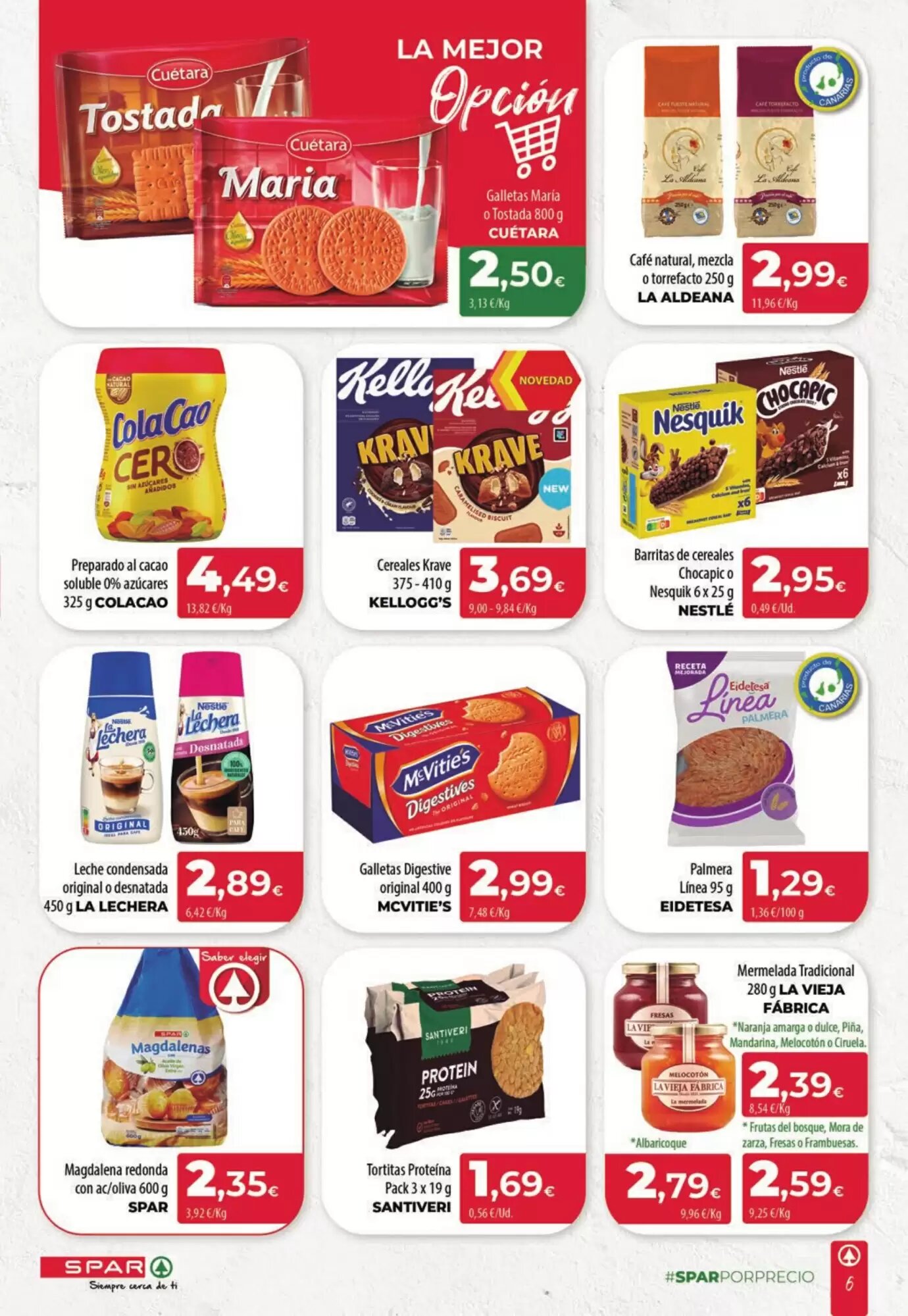 Folleto promocional de Spar Tenerife válido desde el 07/05/2026 - Página 6.