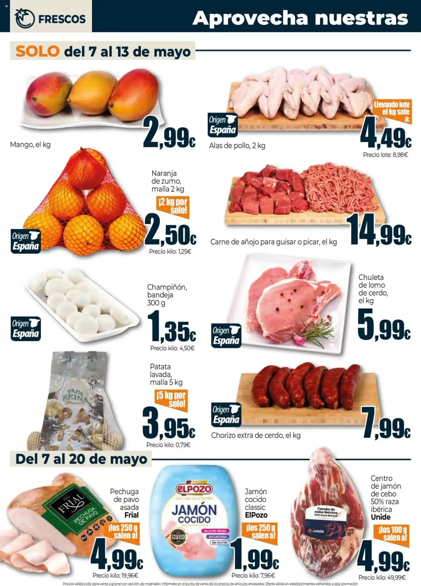 Folleto promocional de Unide Market válido desde el 07/05/2026 - Página 2.