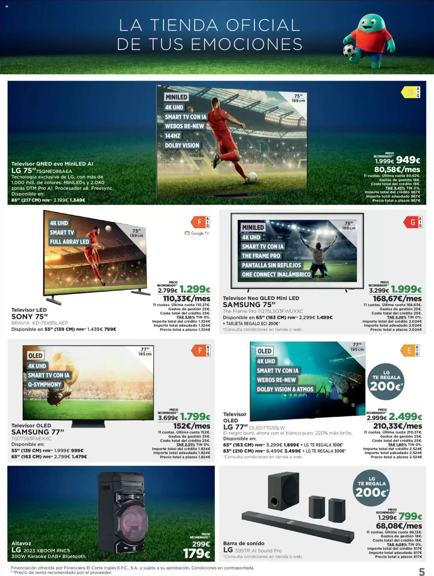 Folleto promocional de El Corte Inglés válido desde el 07/05/2026 - Página 5.