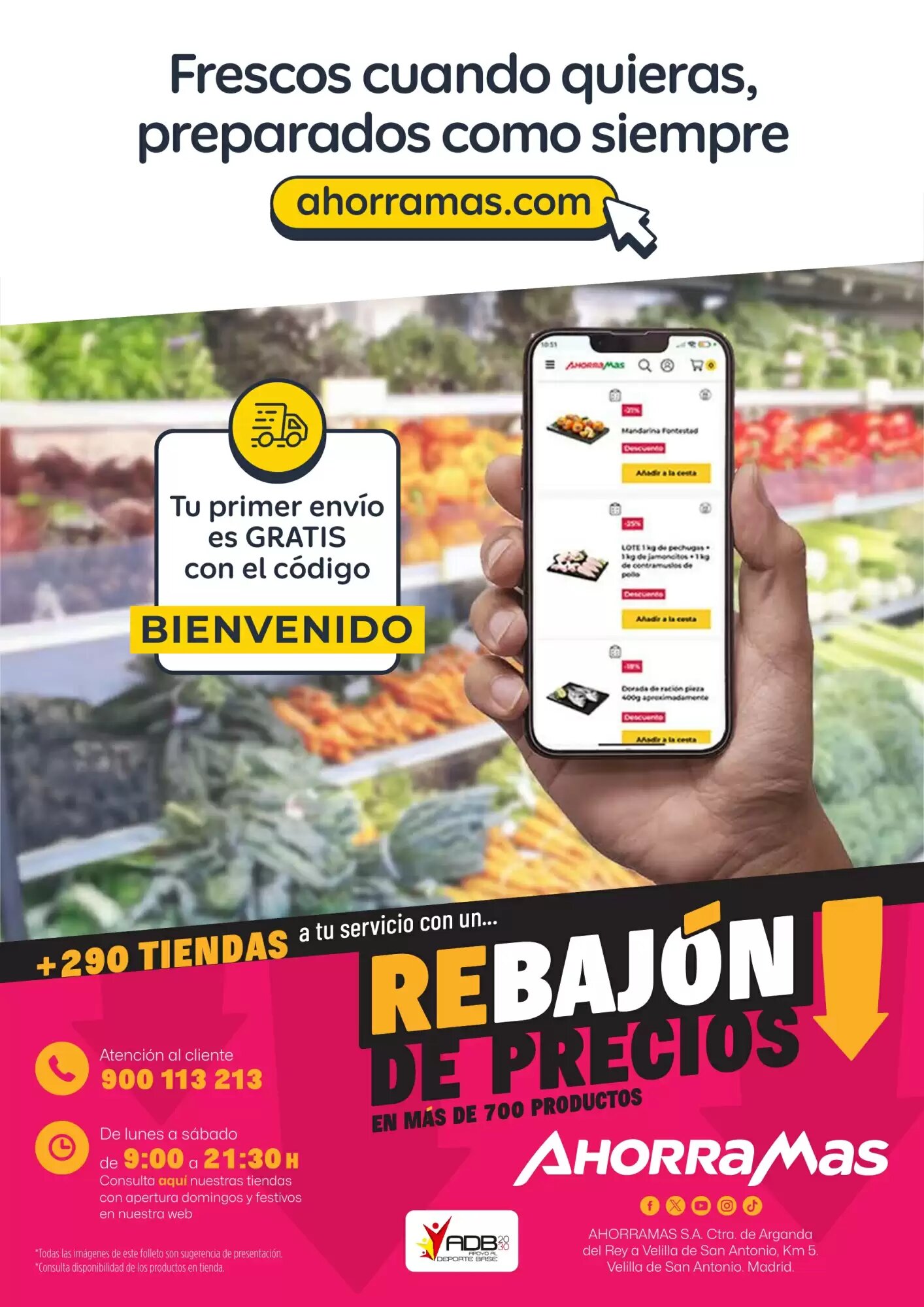 Folleto promocional de AhorraMas válido desde el 07/05/2026 - Página 14.