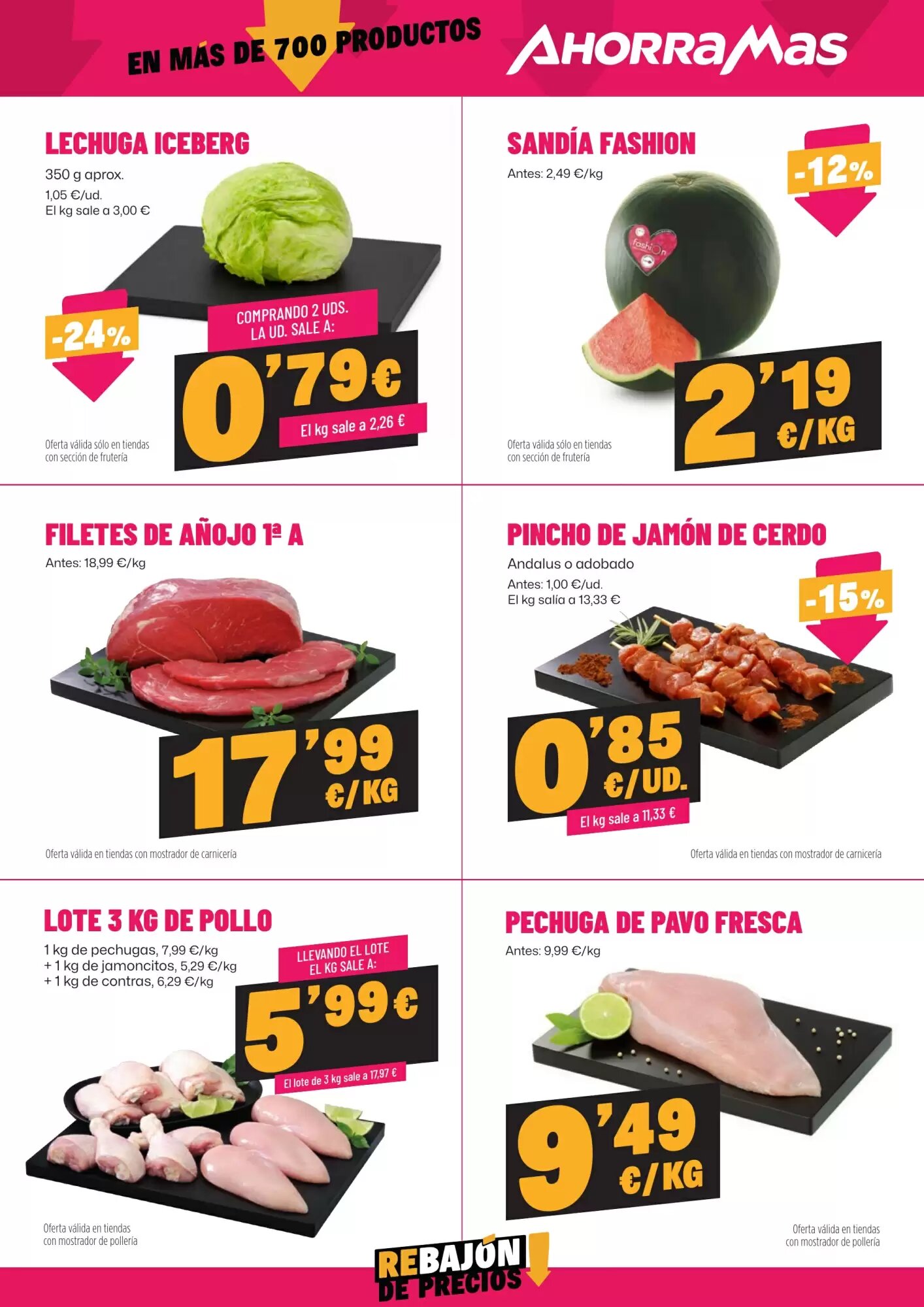 Folleto promocional de AhorraMas válido desde el 07/05/2026 - Página 3.