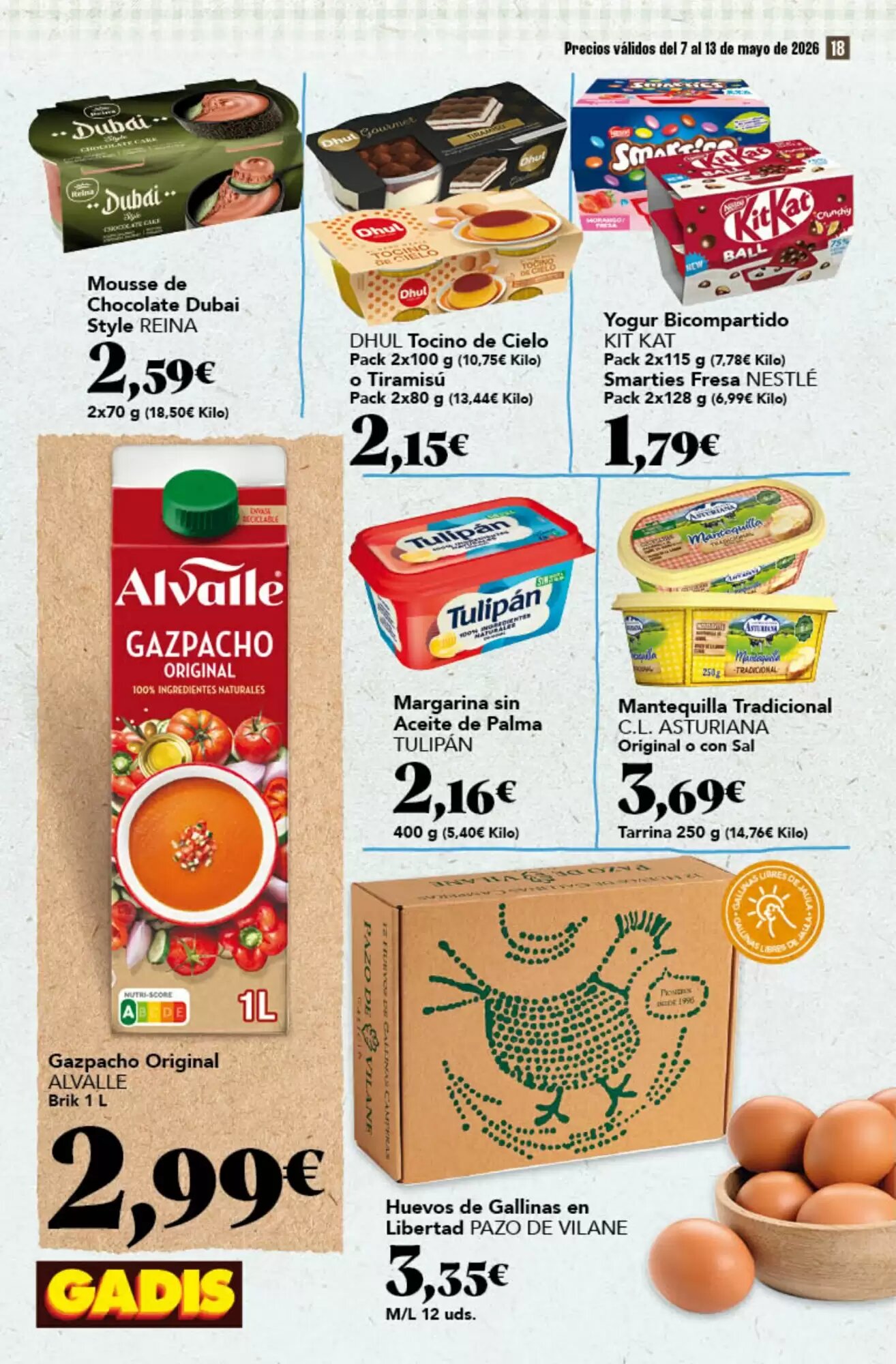 Folleto promocional de Gadis válido desde el 07/05/2026 - Página 18.