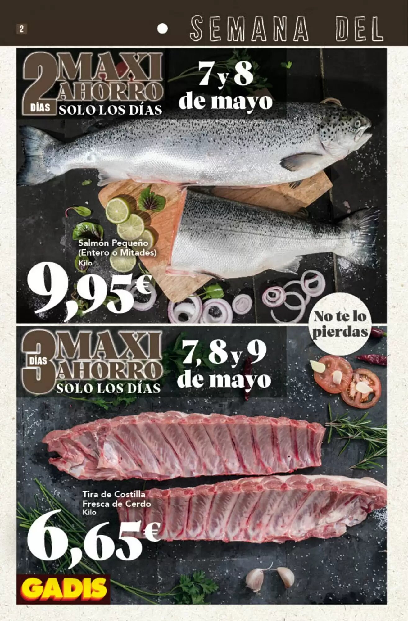 Folleto promocional de Gadis válido desde el 07/05/2026 - Página 2.