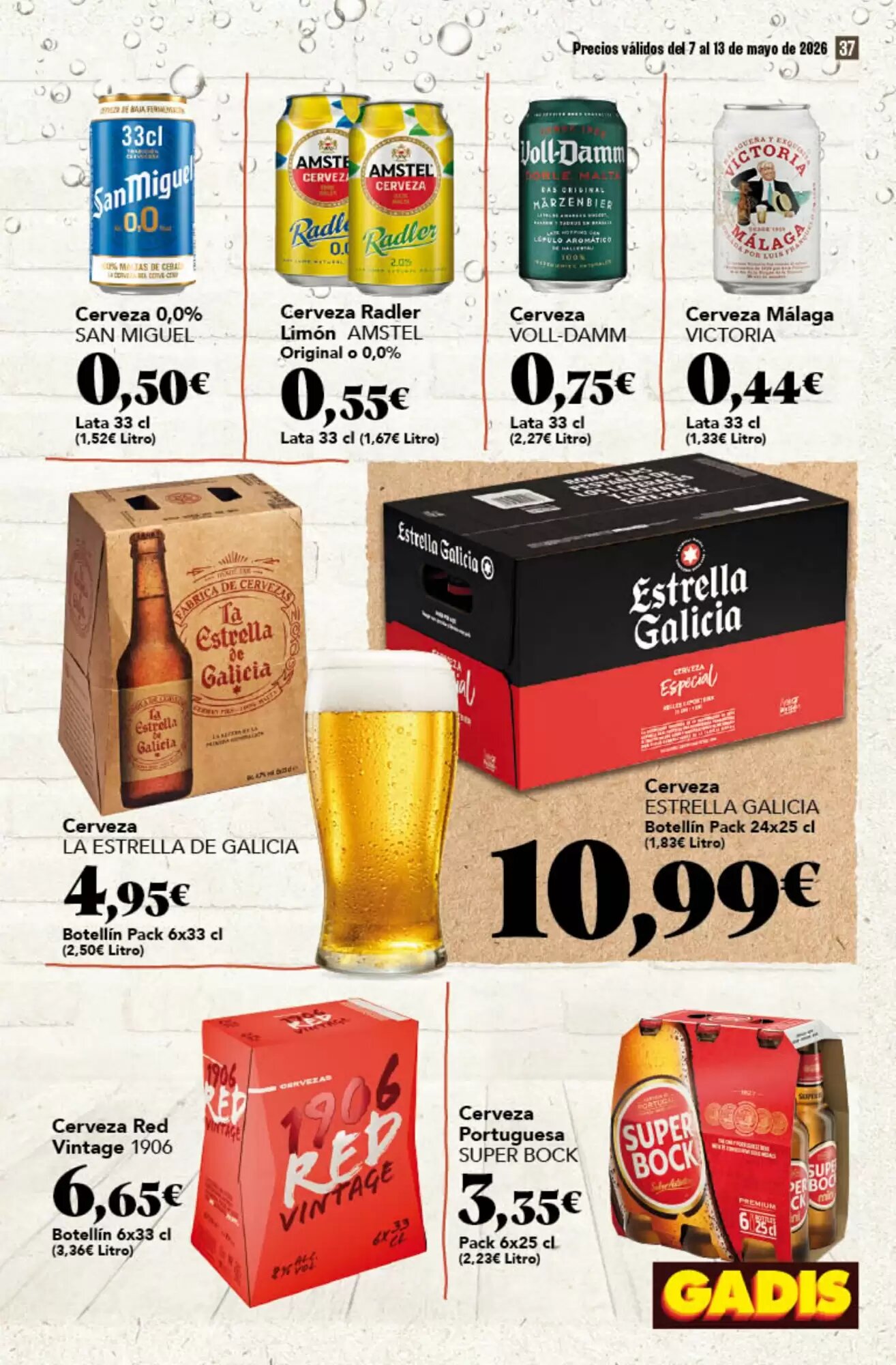 Folleto promocional de Gadis válido desde el 07/05/2026 - Página 37.