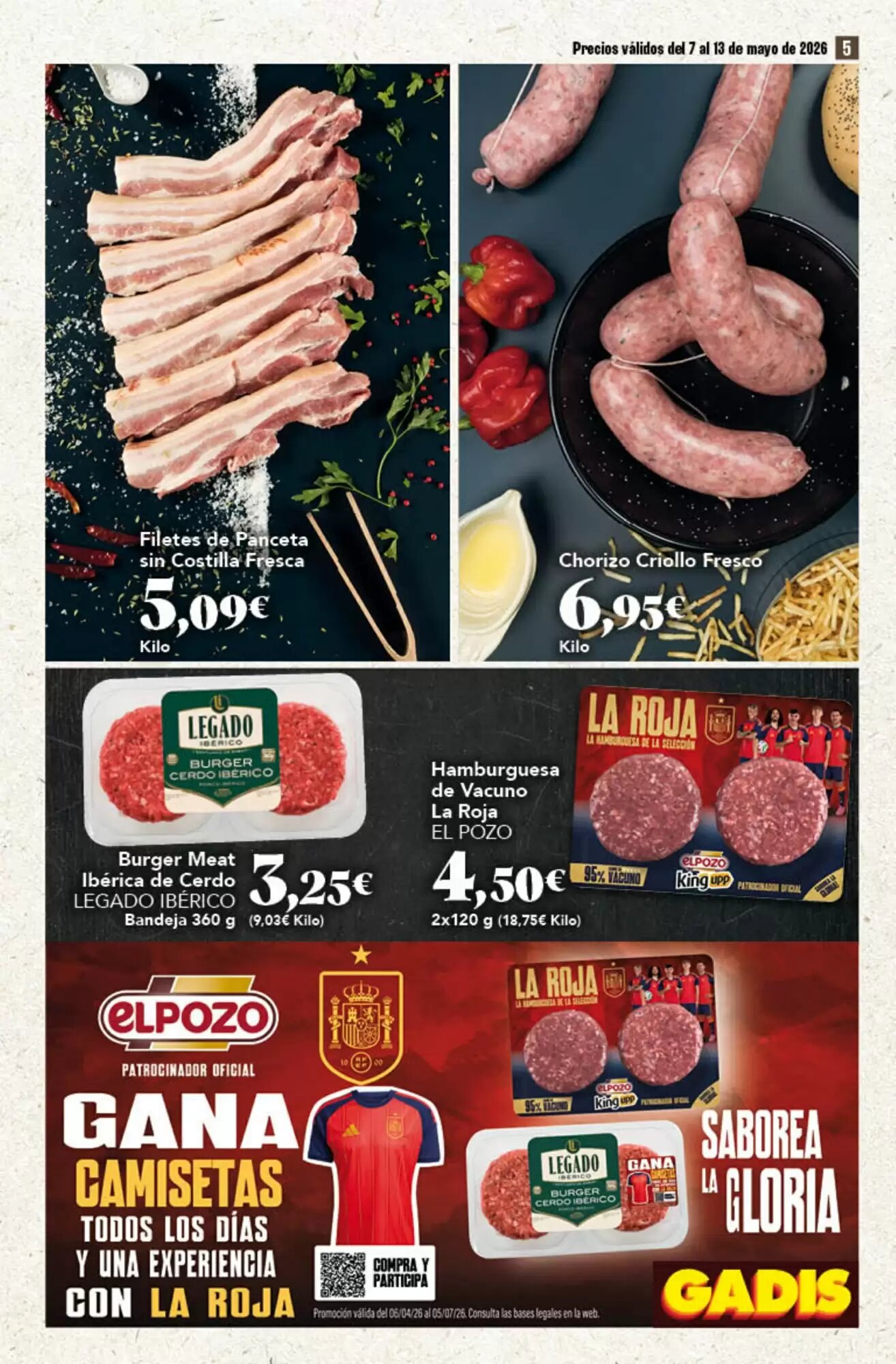 Folleto promocional de Gadis válido desde el 07/05/2026 - Página 5.