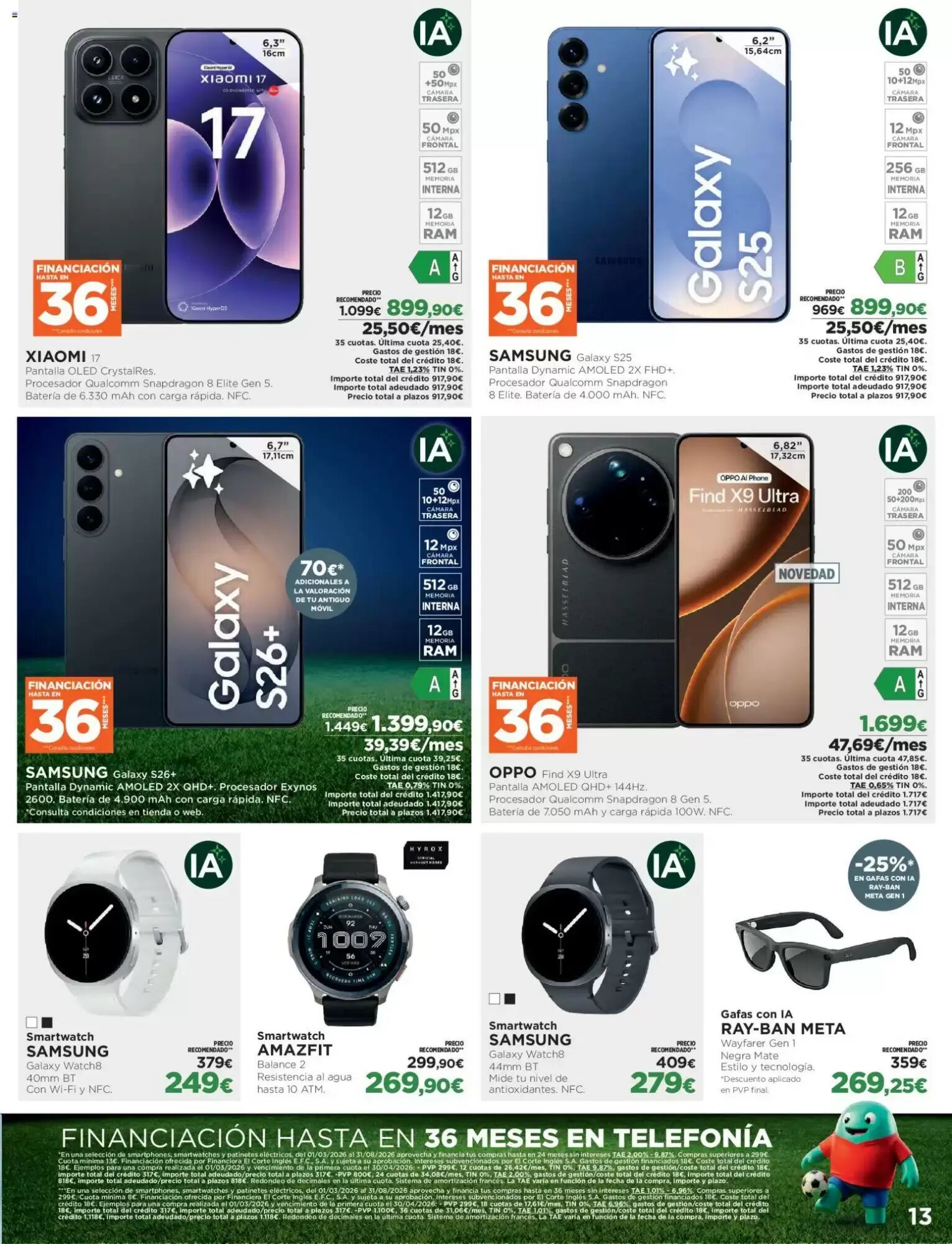 Folleto promocional de El Corte Inglés válido desde el 07/05/2026 - Página 13.