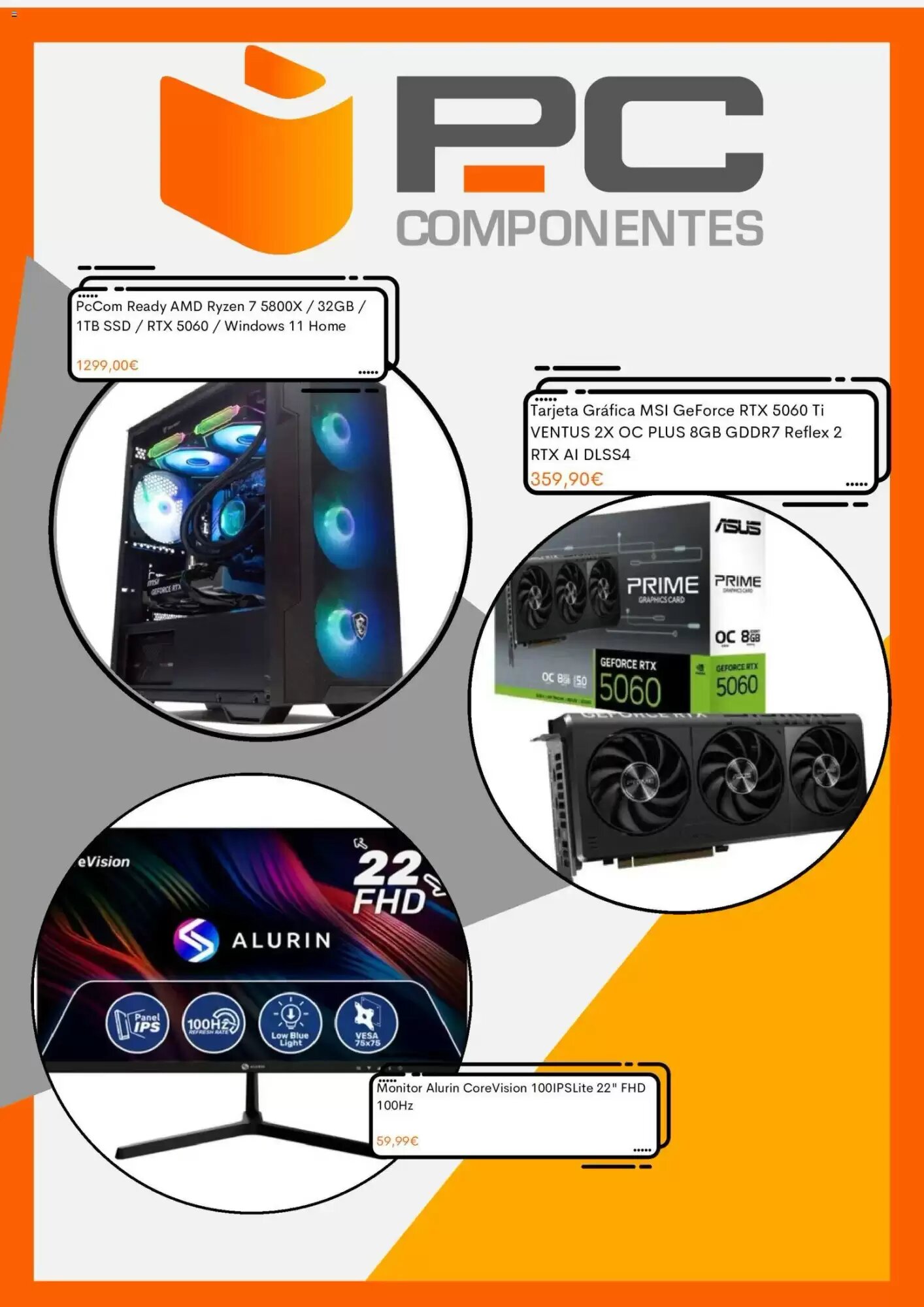 Folleto promocional de PC Componentes válido desde el 07/05/2026 - Página 2.