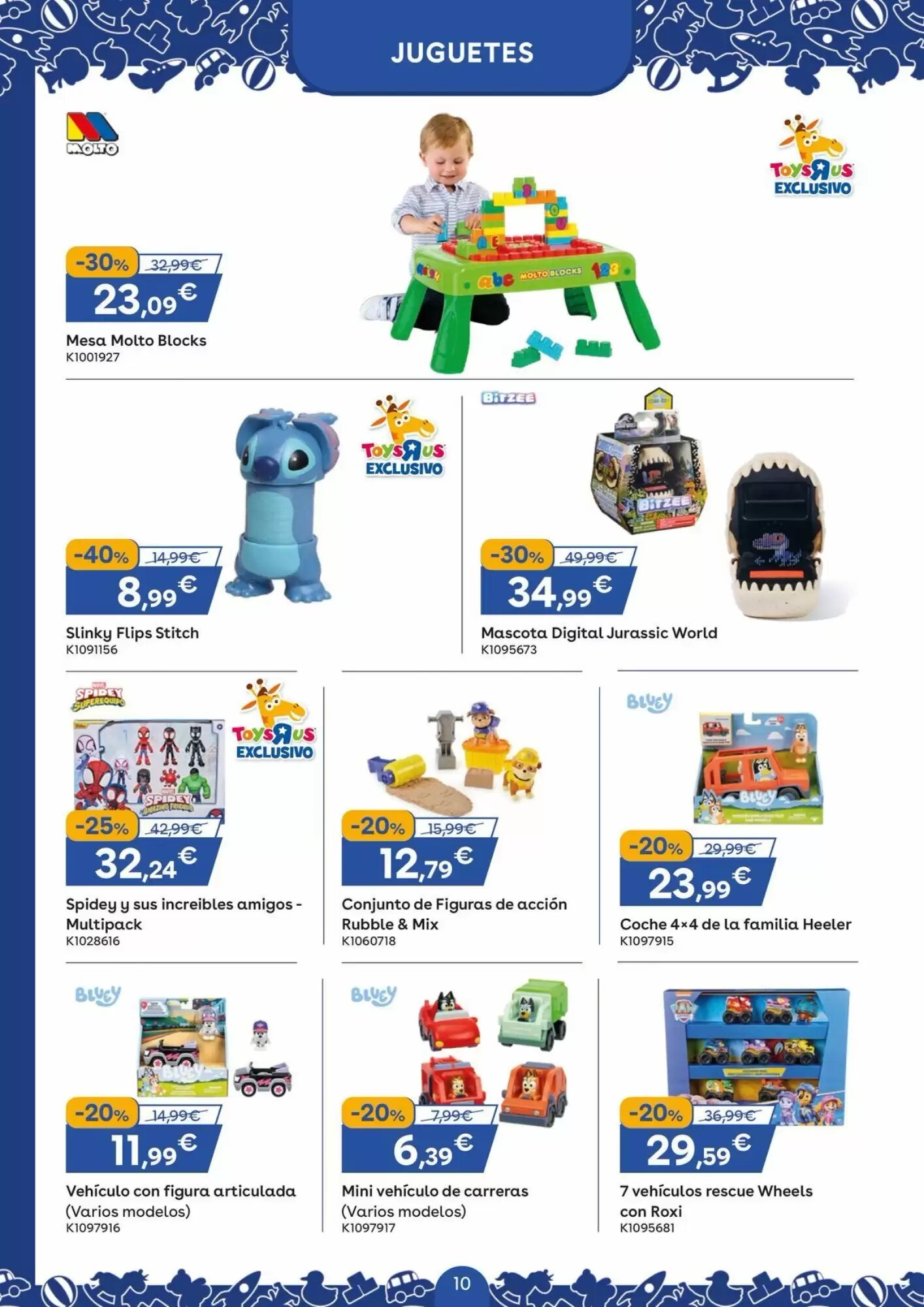 Folleto promocional de ToysRus válido desde el 07/05/2026 - Página 10.