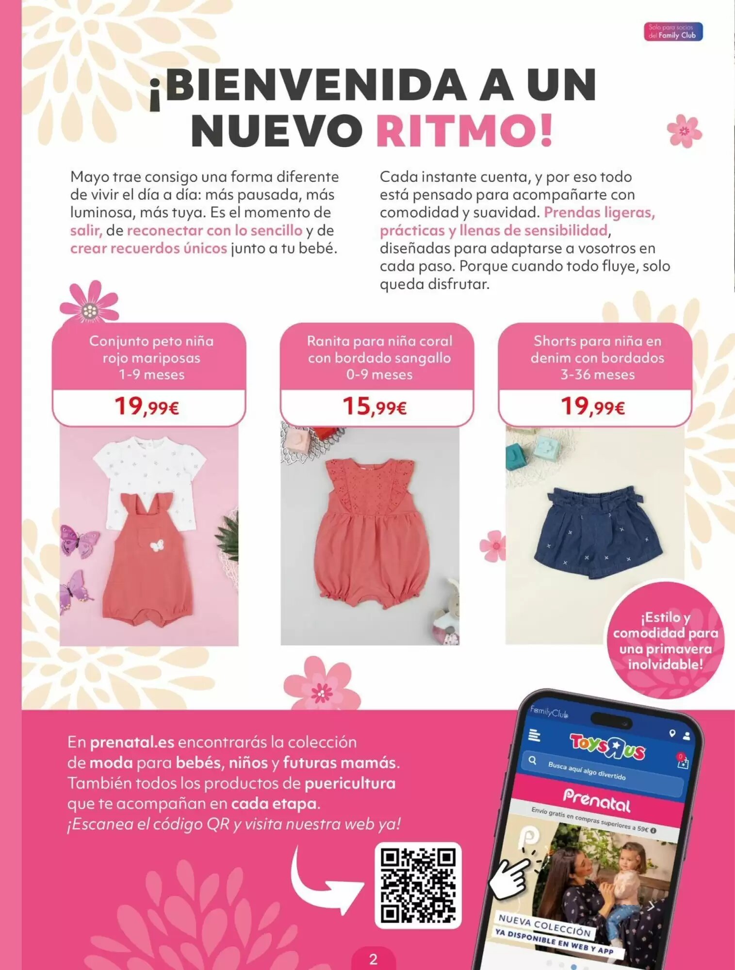 Folleto promocional de Prénatal válido desde el 07/05/2026 - Página 2.