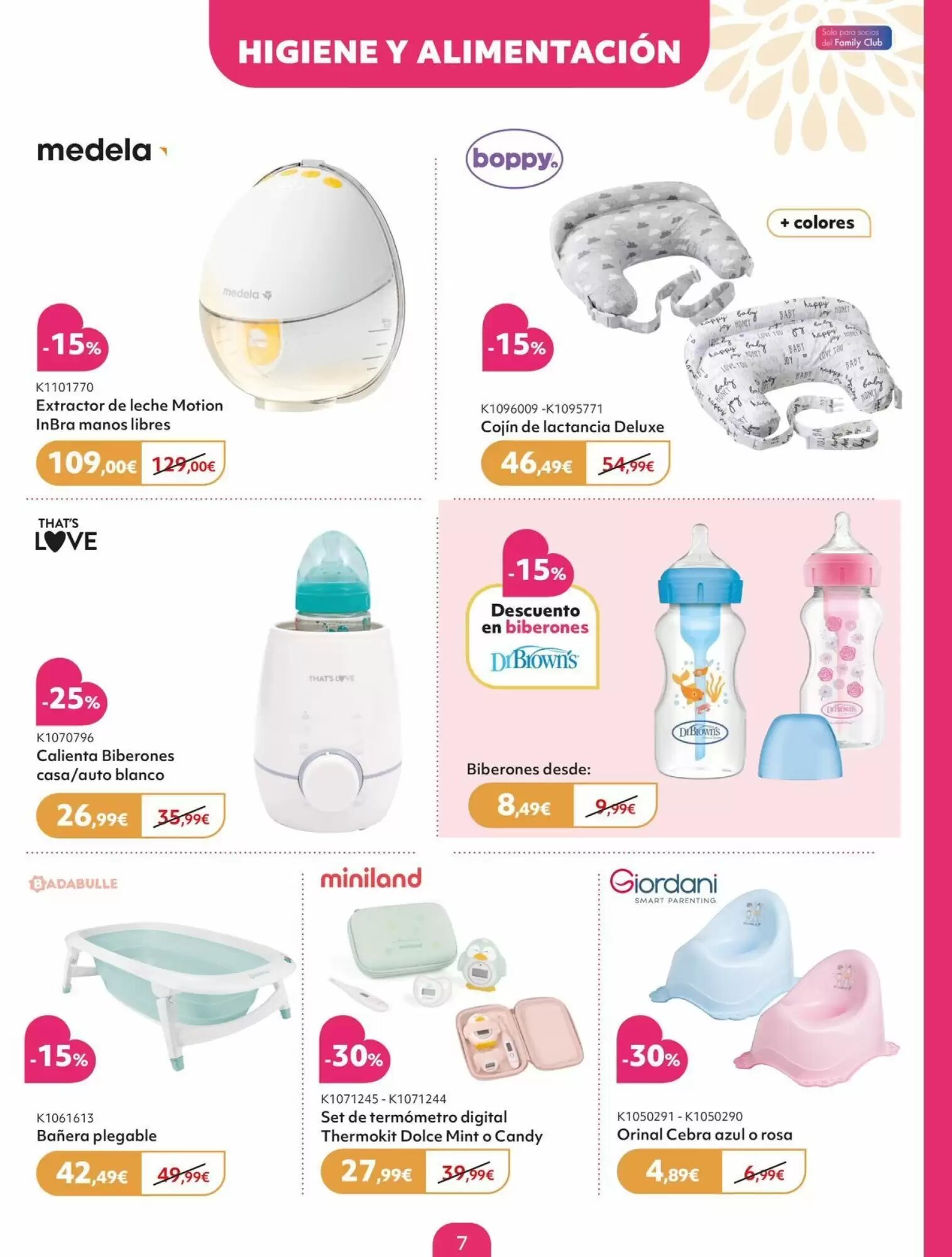 Folleto promocional de Prénatal válido desde el 07/05/2026 - Página 7.