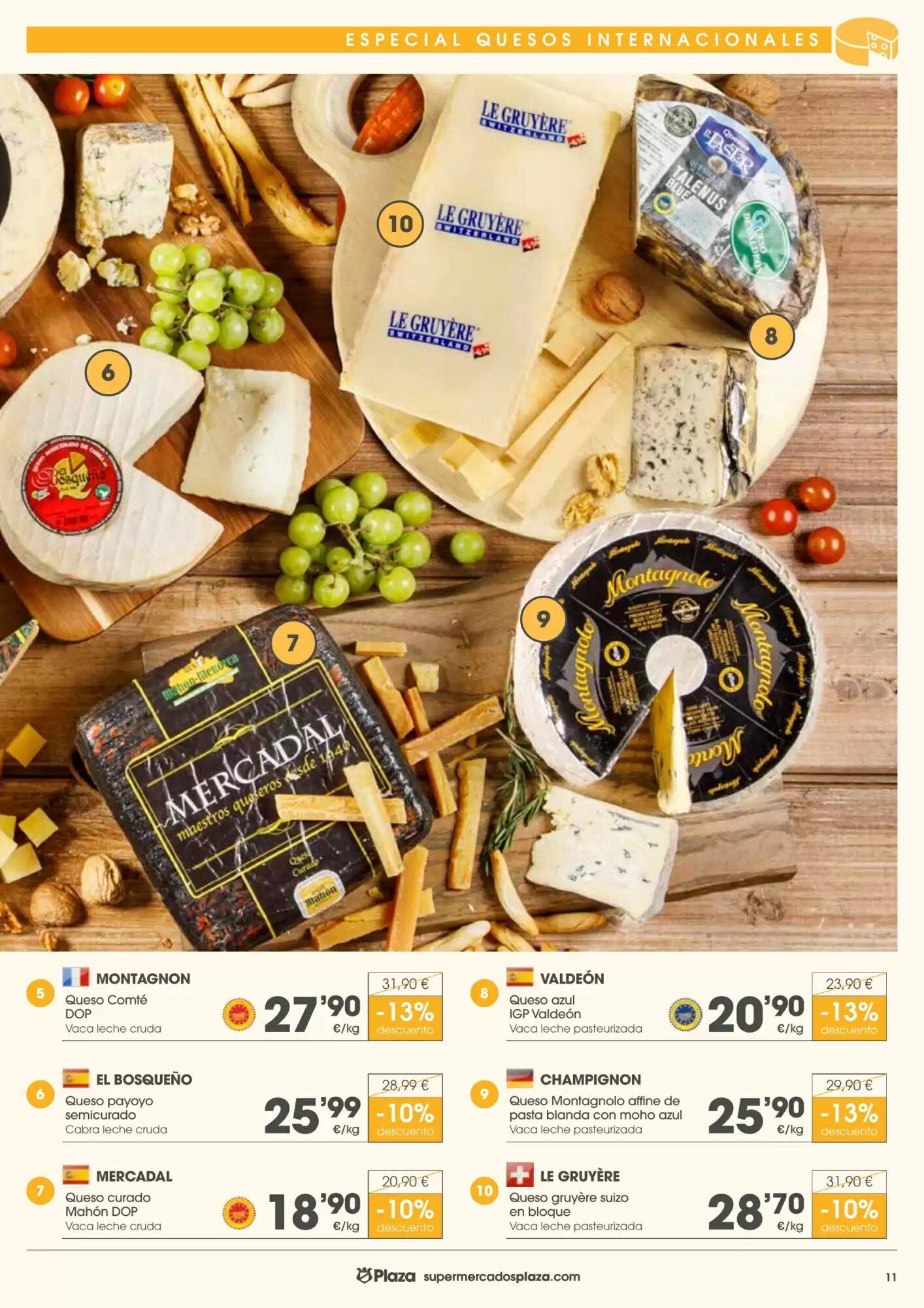 Folleto promocional de Supermercados Plaza válido desde el 07/05/2026 - Página 11.
