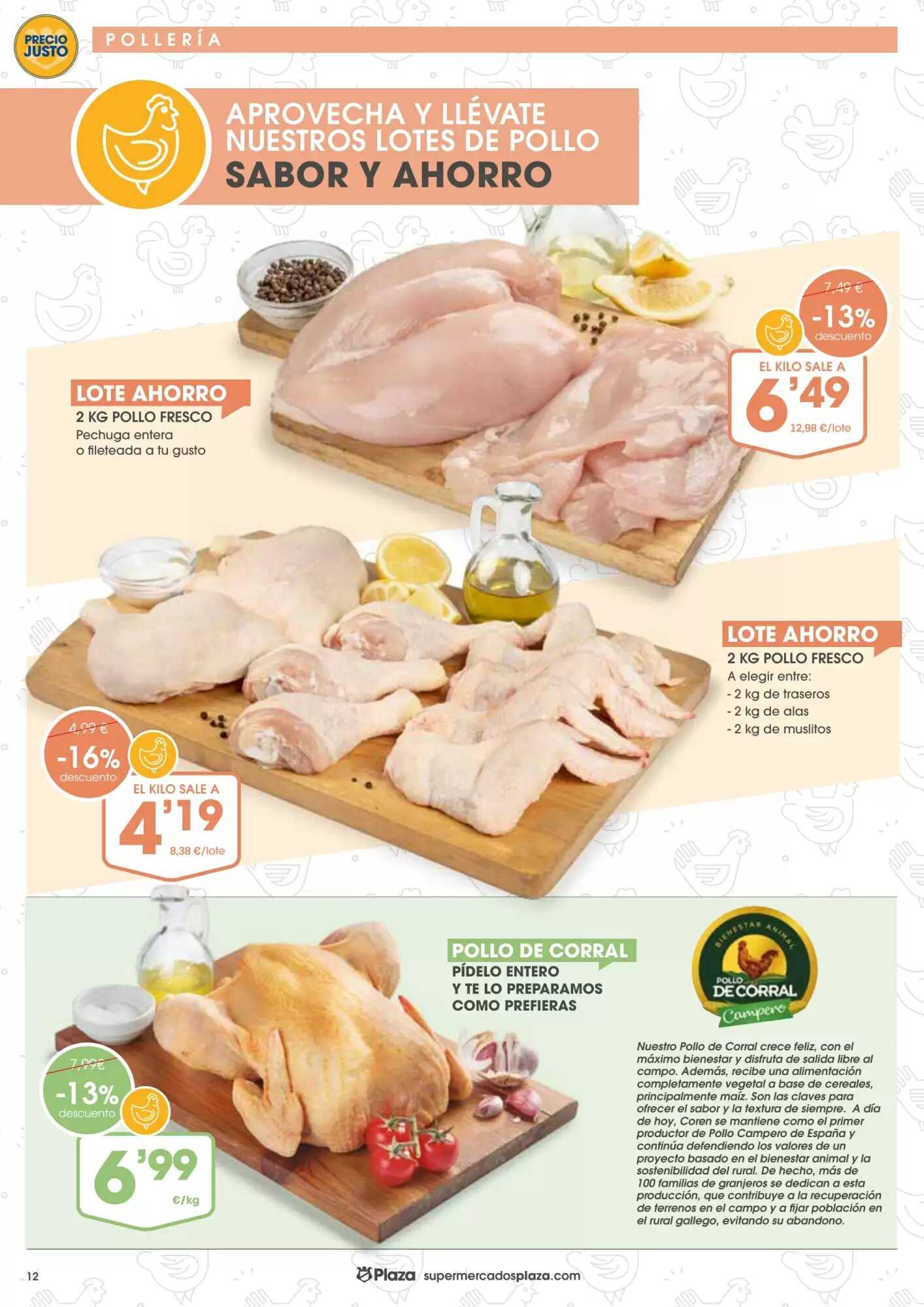 Folleto promocional de Supermercados Plaza válido desde el 07/05/2026 - Página 12.