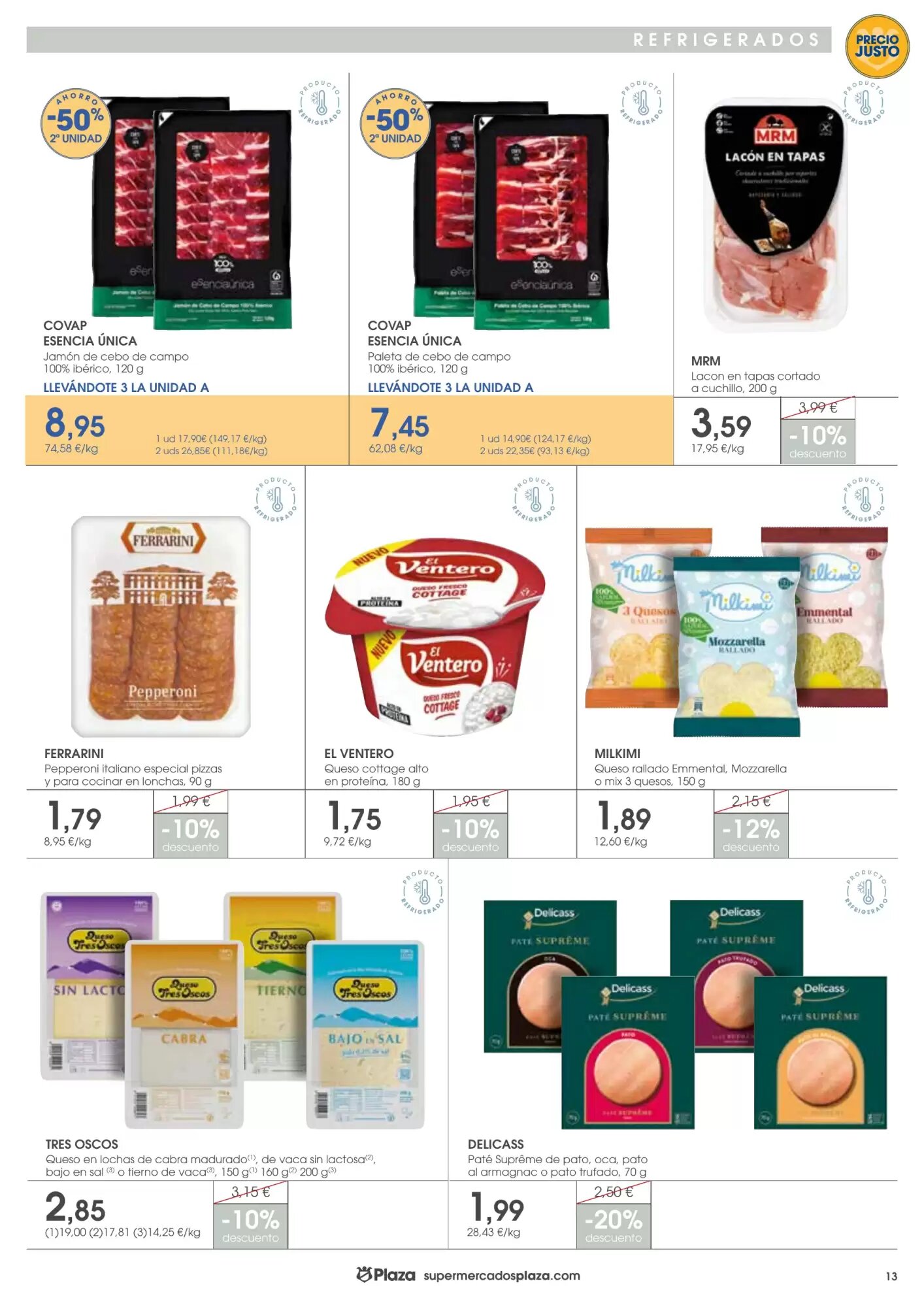 Folleto promocional de Supermercados Plaza válido desde el 07/05/2026 - Página 13.