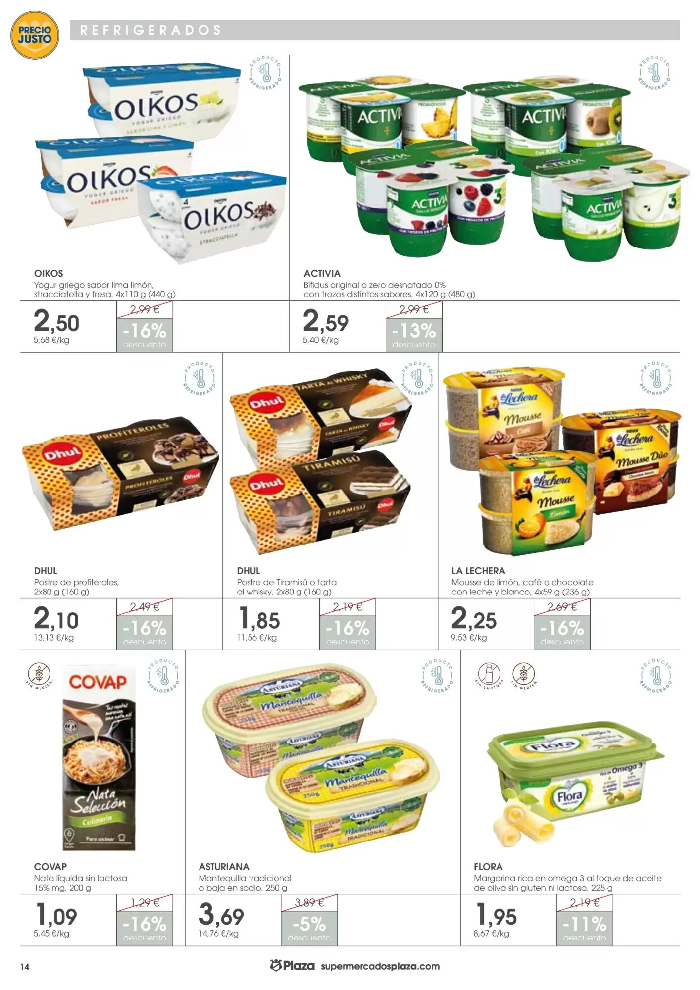 Folleto promocional de Supermercados Plaza válido desde el 07/05/2026 - Página 14.