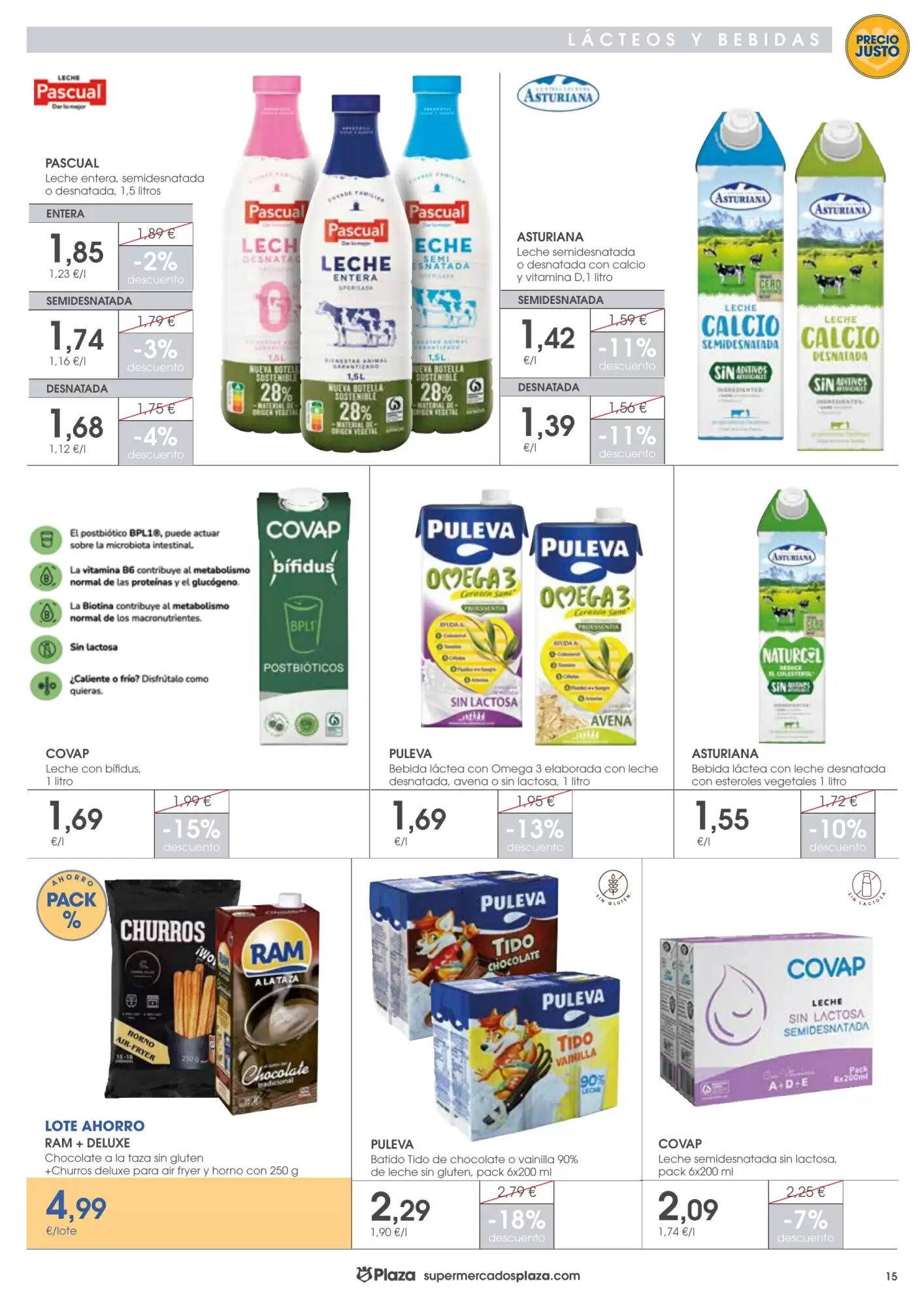 Folleto promocional de Supermercados Plaza válido desde el 07/05/2026 - Página 15.