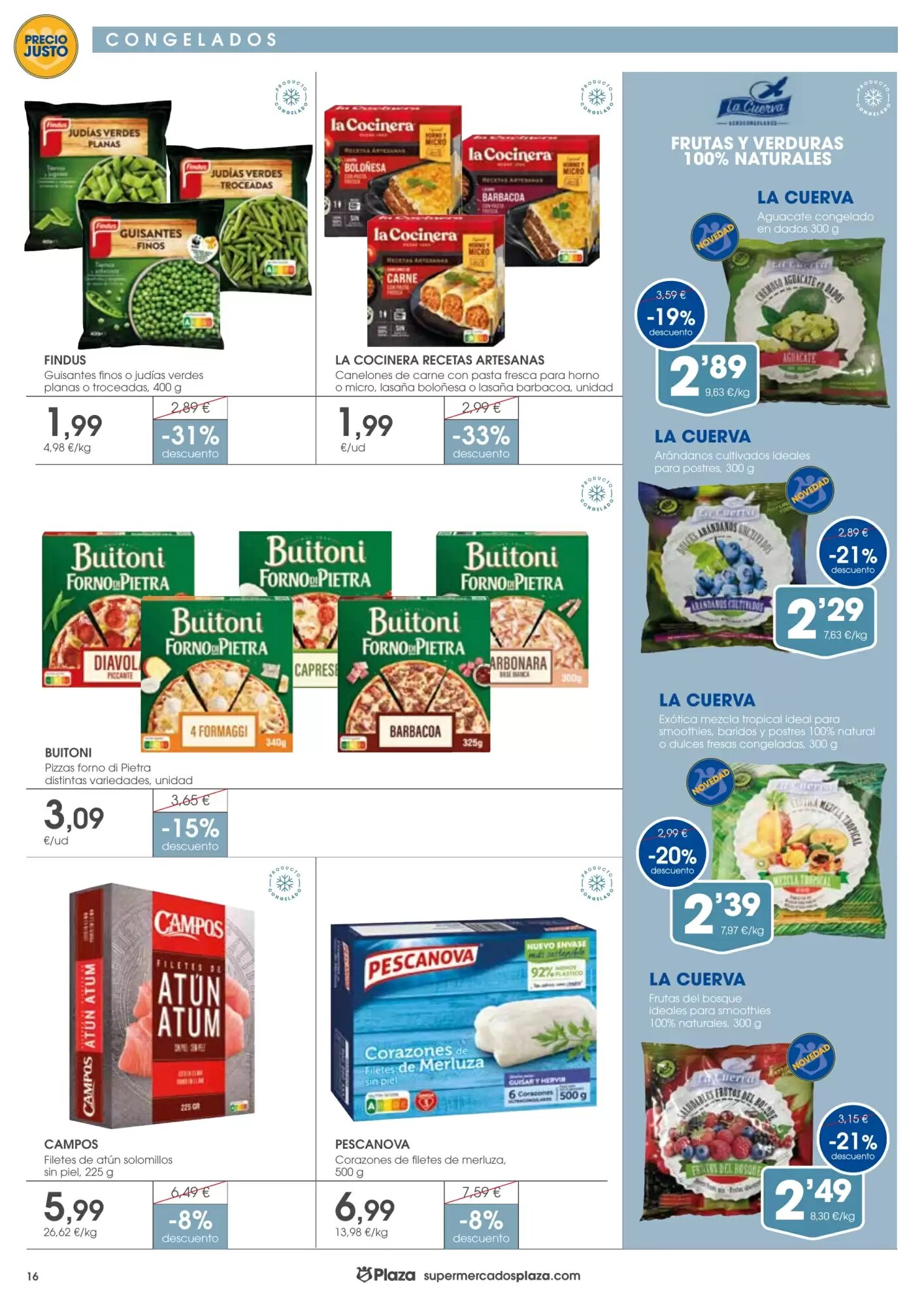 Folleto promocional de Supermercados Plaza válido desde el 07/05/2026 - Página 16.