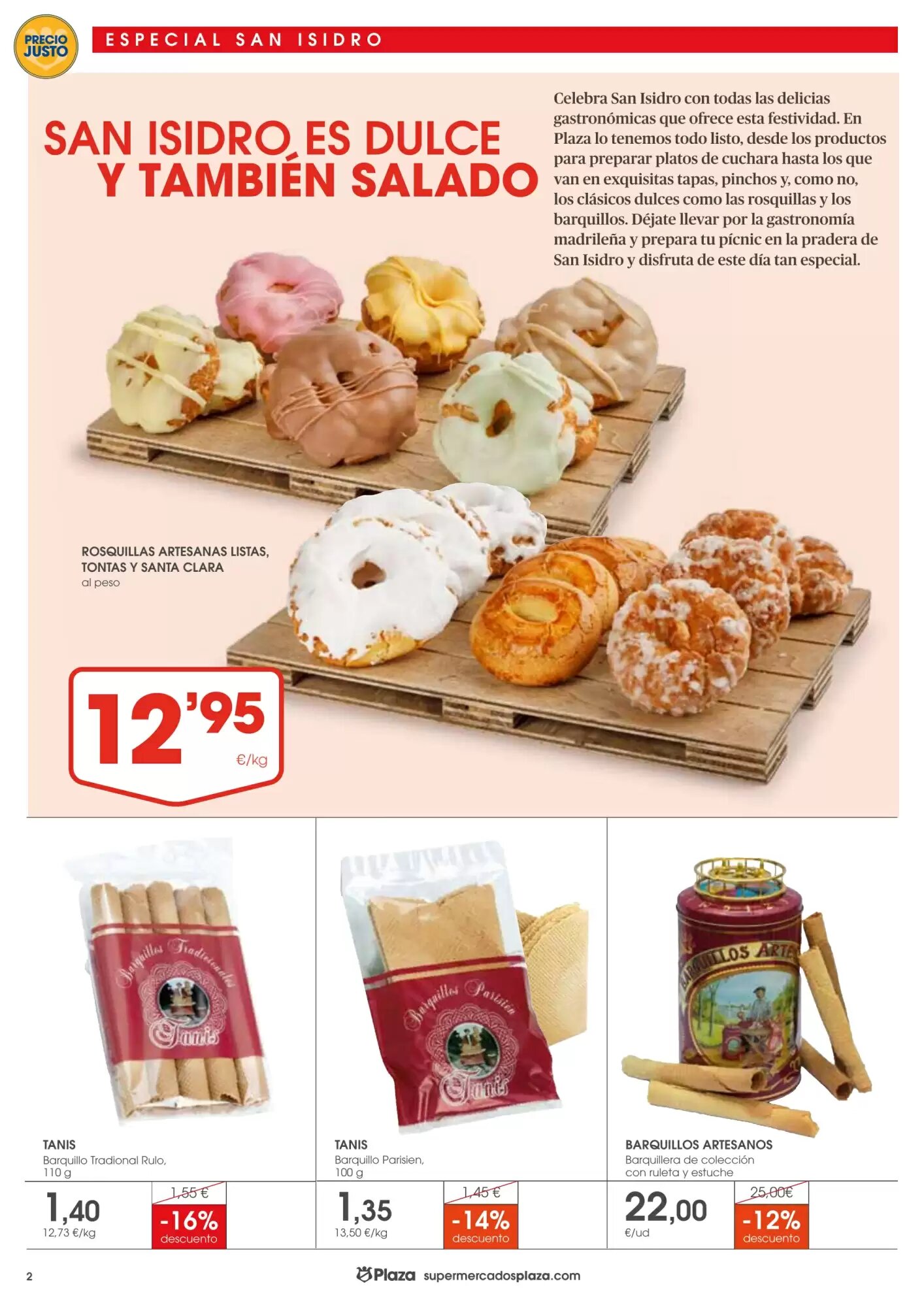 Folleto promocional de Supermercados Plaza válido desde el 07/05/2026 - Página 2.