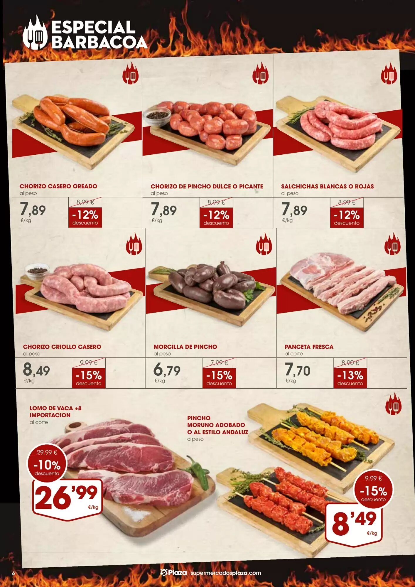 Folleto promocional de Supermercados Plaza válido desde el 07/05/2026 - Página 6.