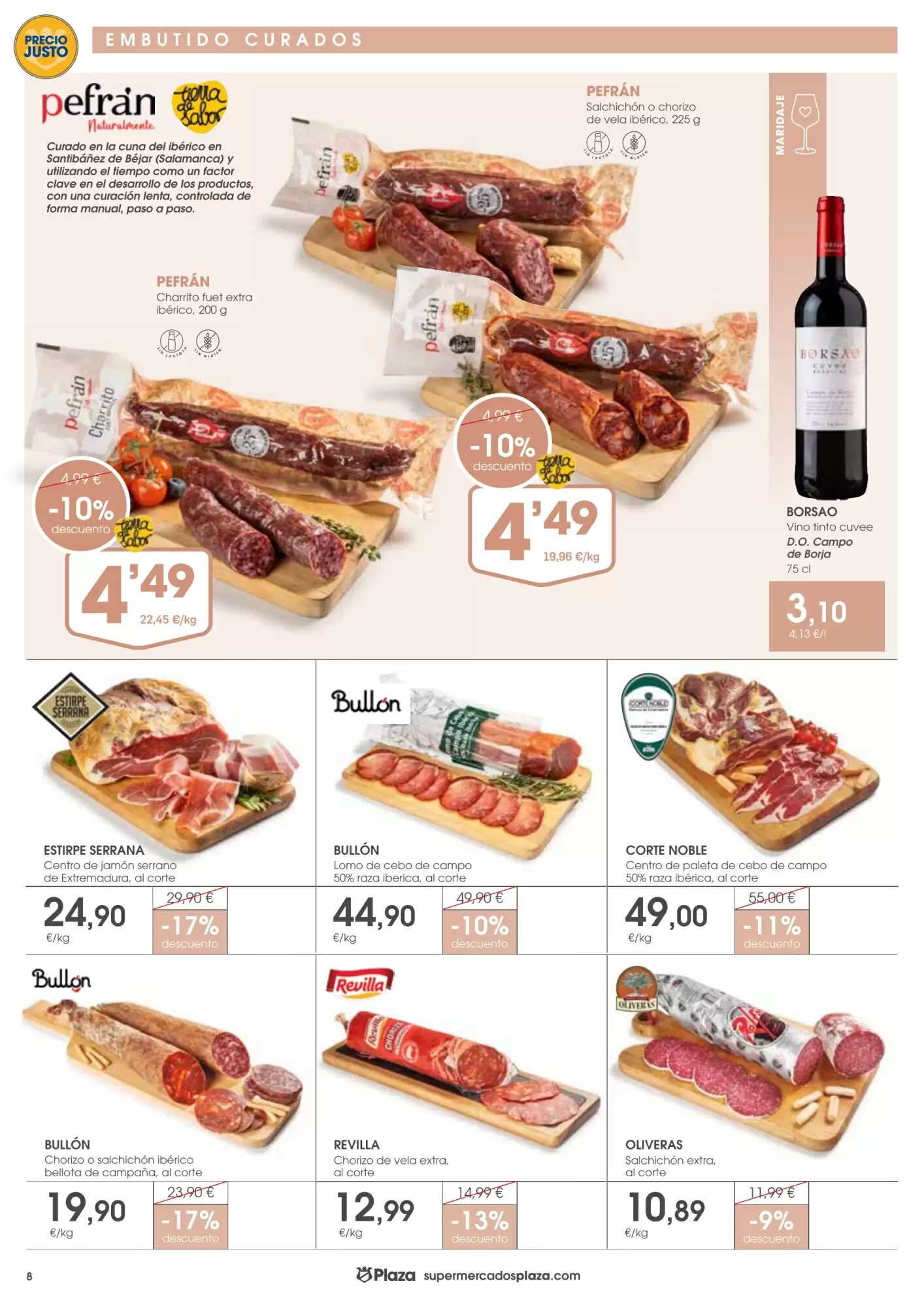Folleto promocional de Supermercados Plaza válido desde el 07/05/2026 - Página 8.