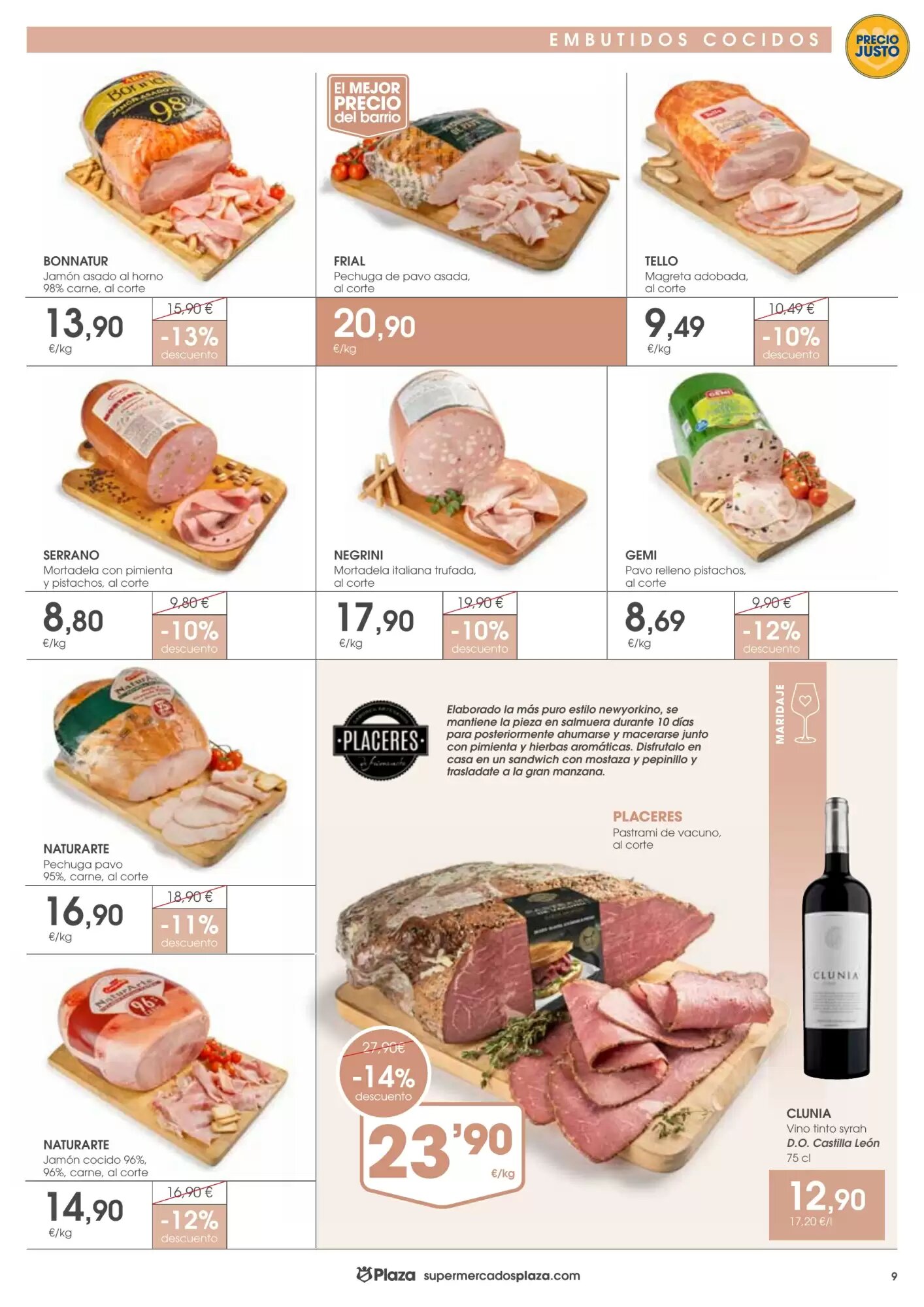 Folleto promocional de Supermercados Plaza válido desde el 07/05/2026 - Página 9.