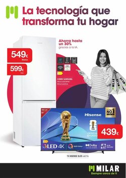 Folleto promocional de Milar válido desde el 08/05/2026