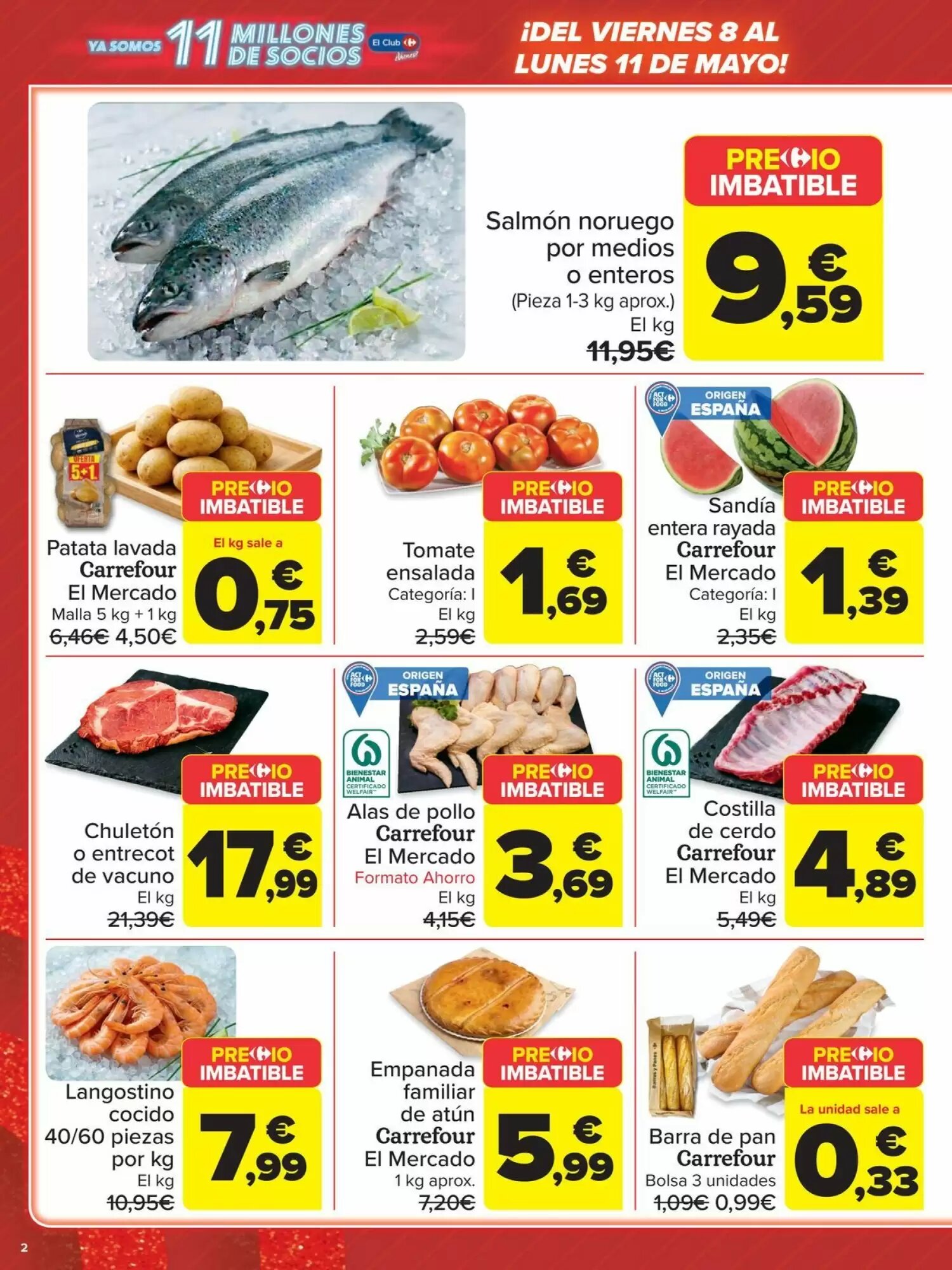 Folleto promocional de Carrefour válido desde el 08/05/2026 - Página 2.