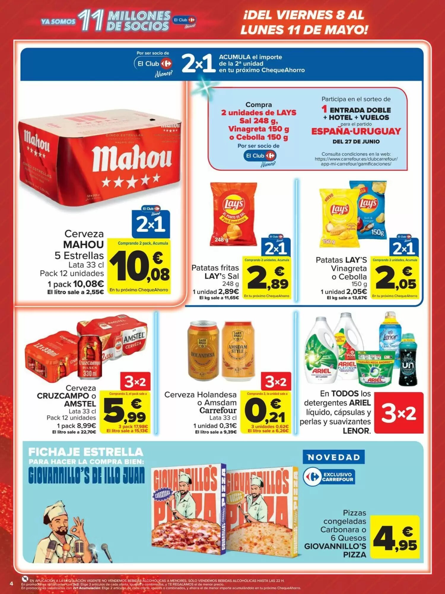 Folleto promocional de Carrefour válido desde el 08/05/2026 - Página 4.