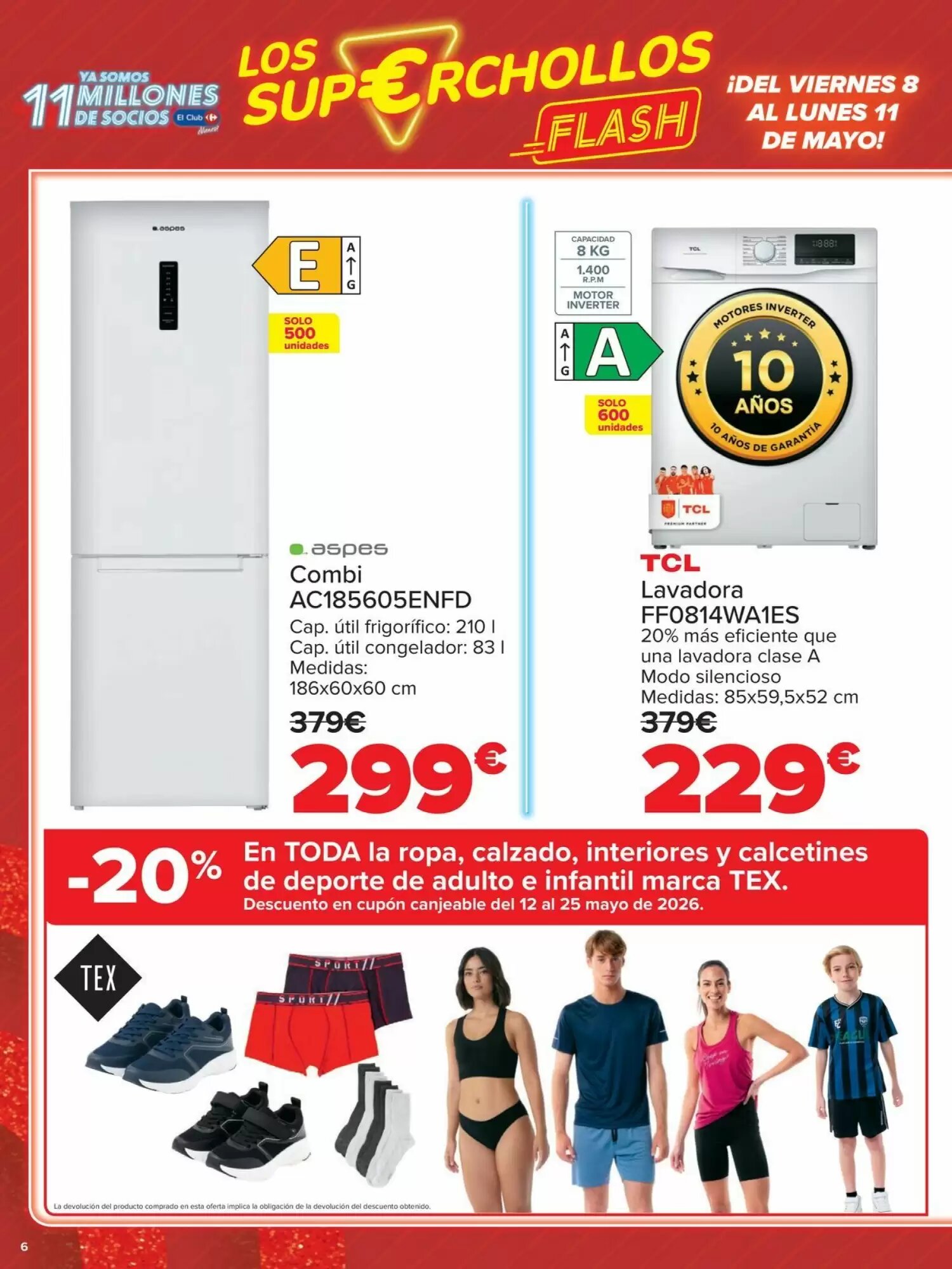 Folleto promocional de Carrefour válido desde el 08/05/2026 - Página 6.