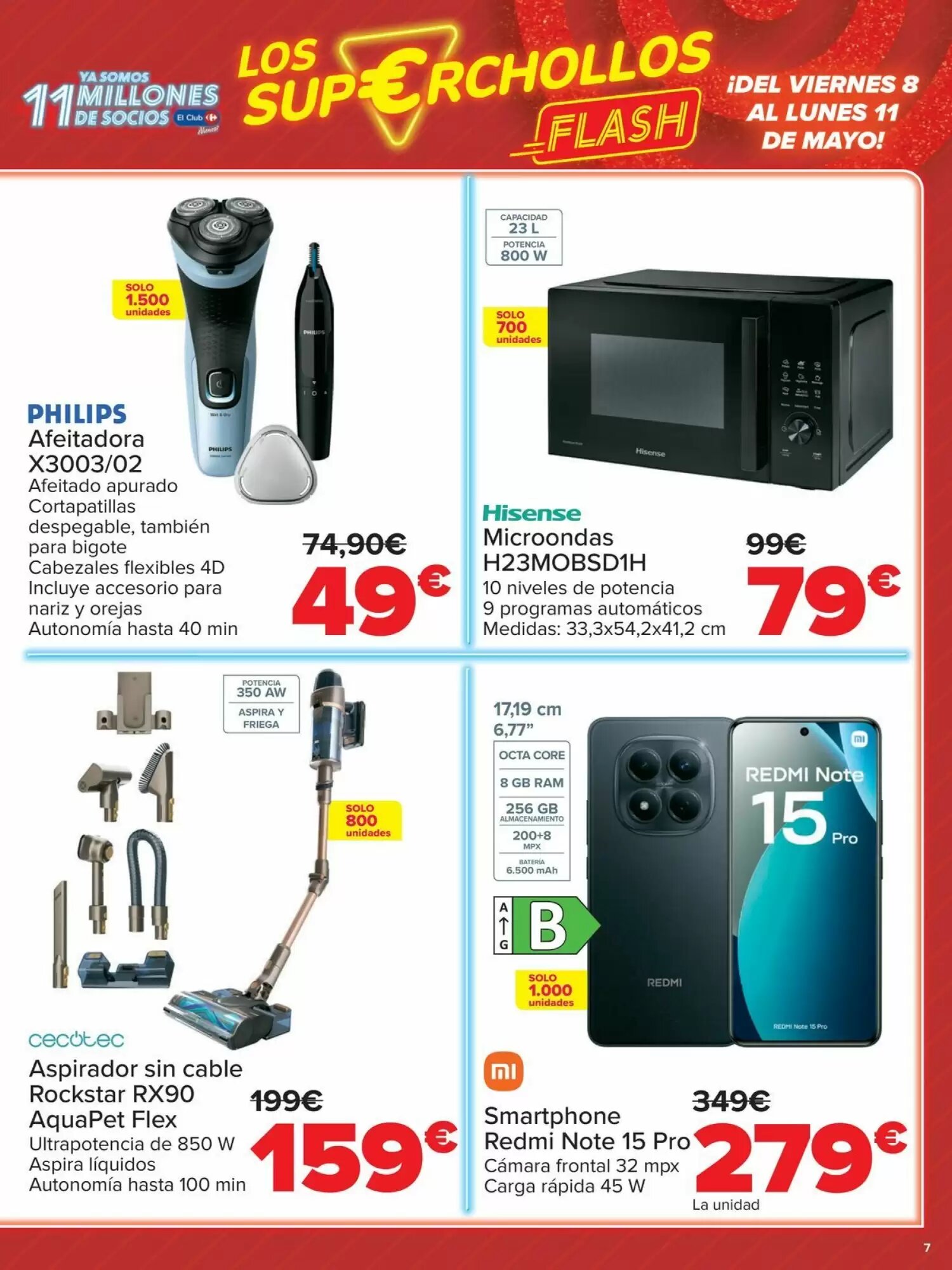 Folleto promocional de Carrefour válido desde el 08/05/2026 - Página 7.
