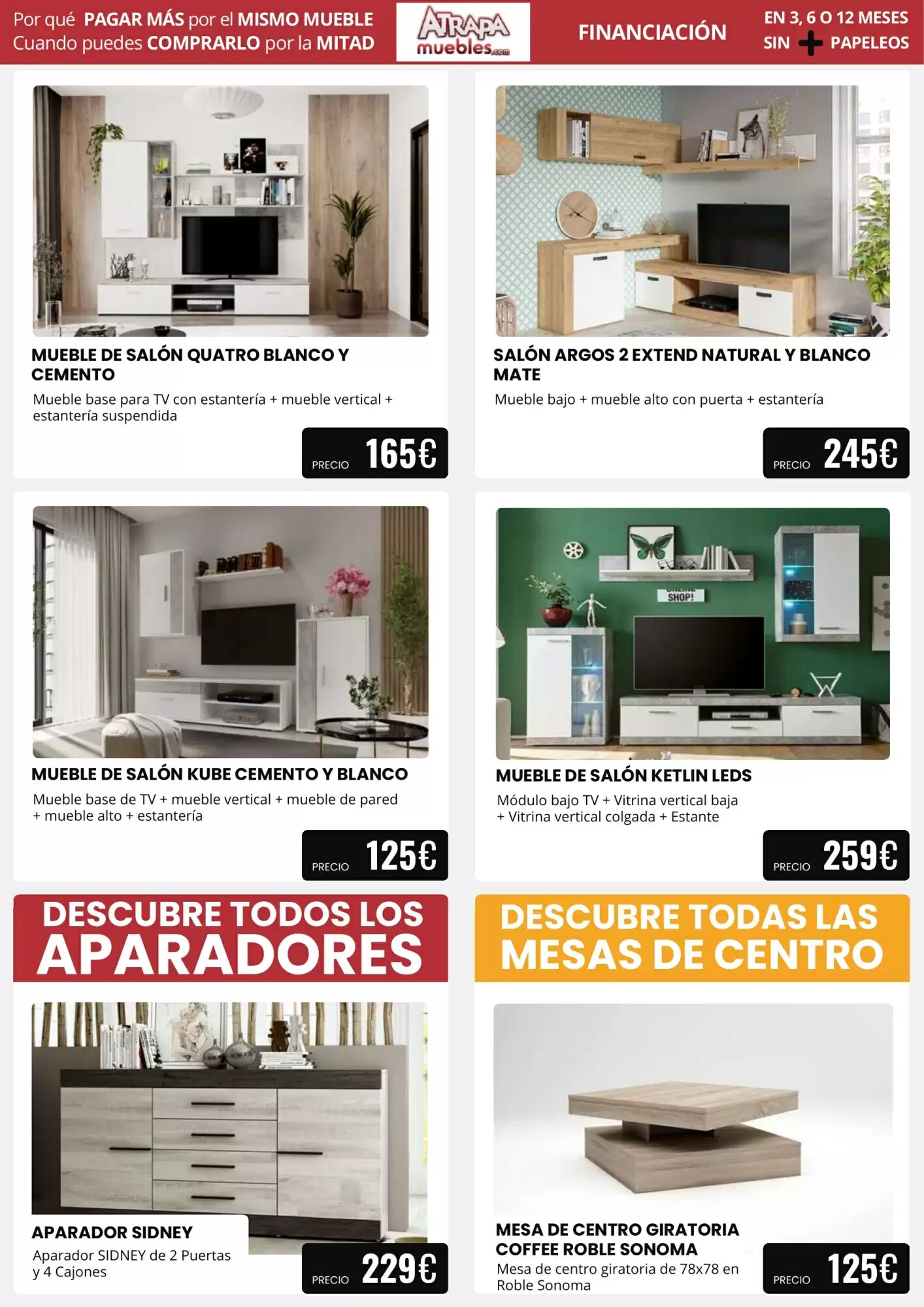 Folleto promocional de Atrapamuebles válido desde el 08/05/2026 - Página 3.