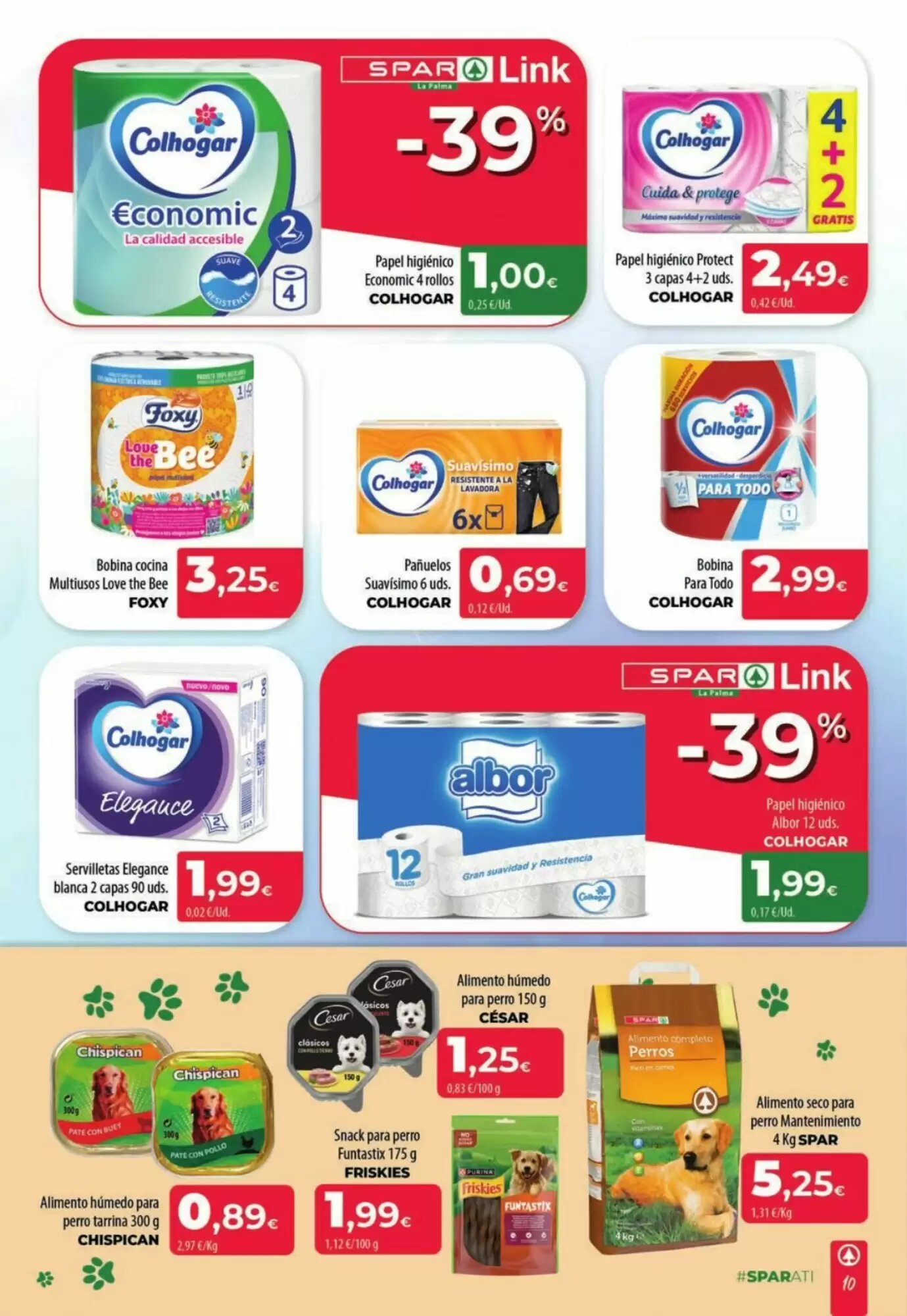 Folleto promocional de Spar La Palma válido desde el 08/05/2026 - Página 10.