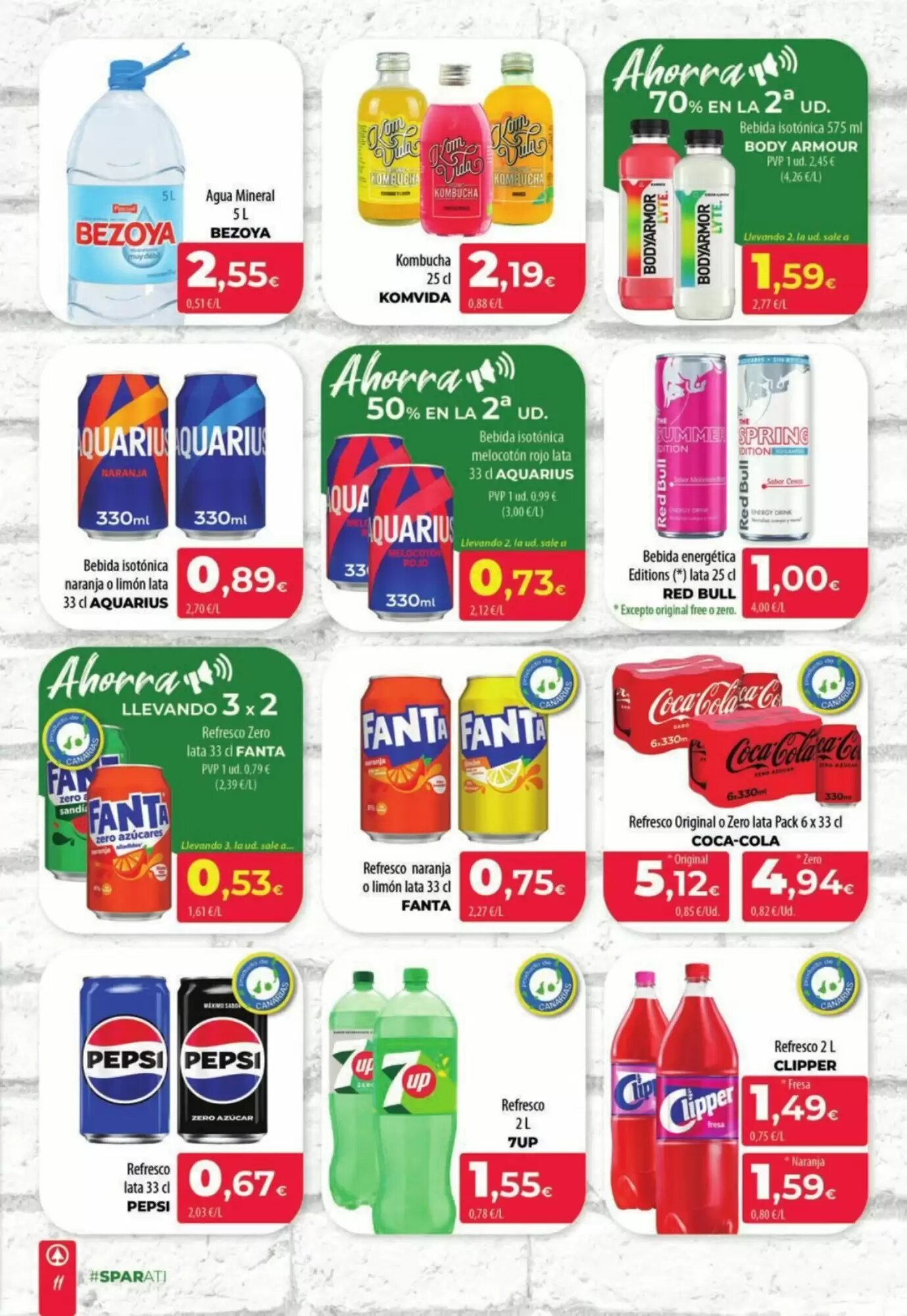 Folleto promocional de Spar La Palma válido desde el 08/05/2026 - Página 11.