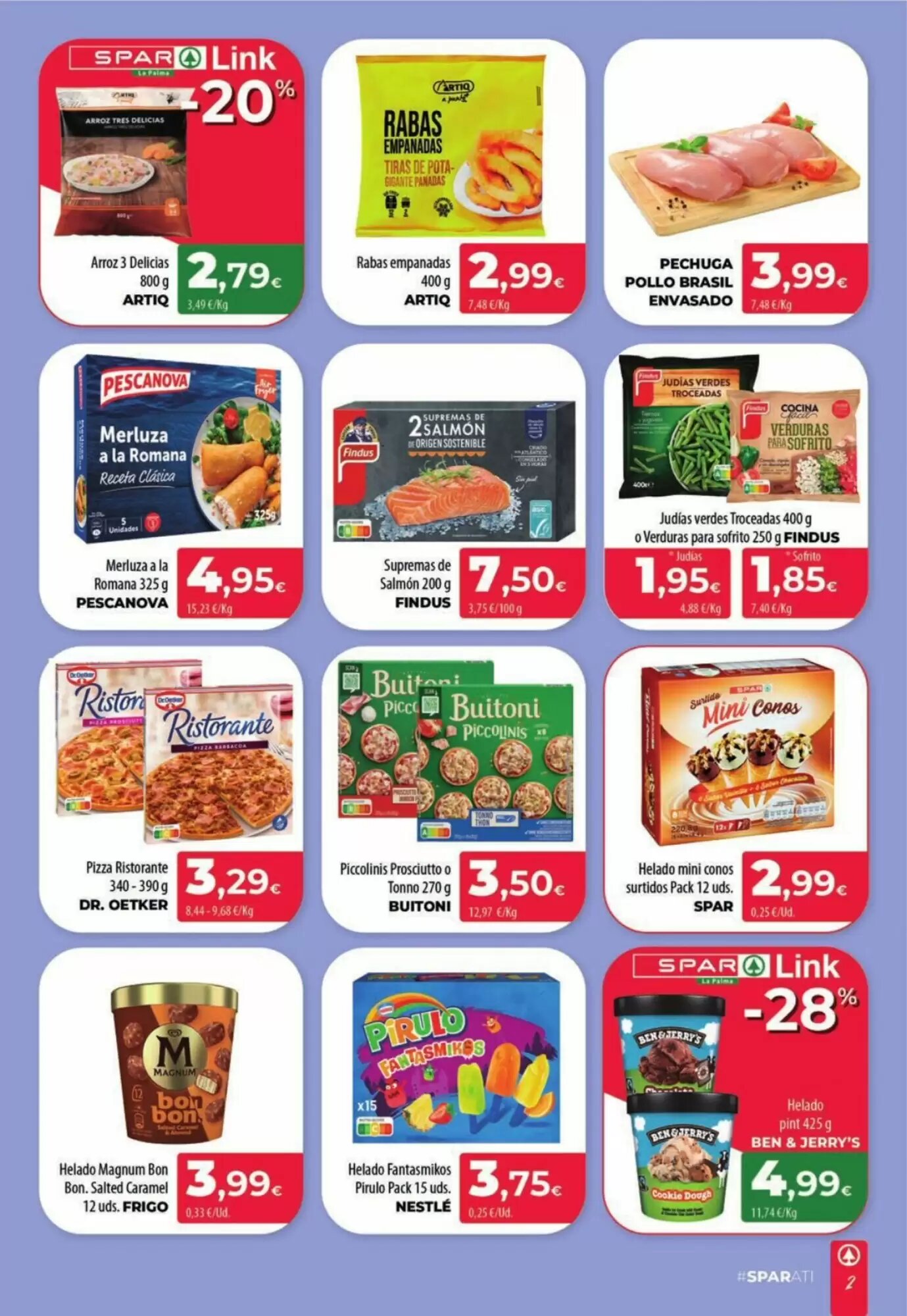Folleto promocional de Spar La Palma válido desde el 08/05/2026 - Página 2.