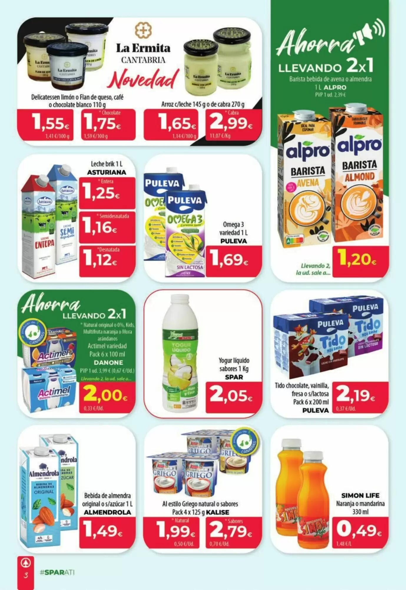 Folleto promocional de Spar La Palma válido desde el 08/05/2026 - Página 3.