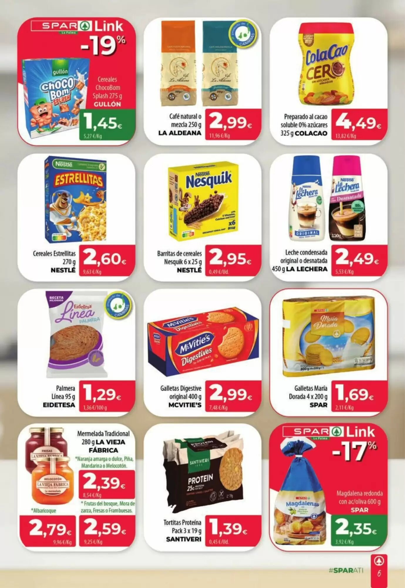Folleto promocional de Spar La Palma válido desde el 08/05/2026 - Página 6.