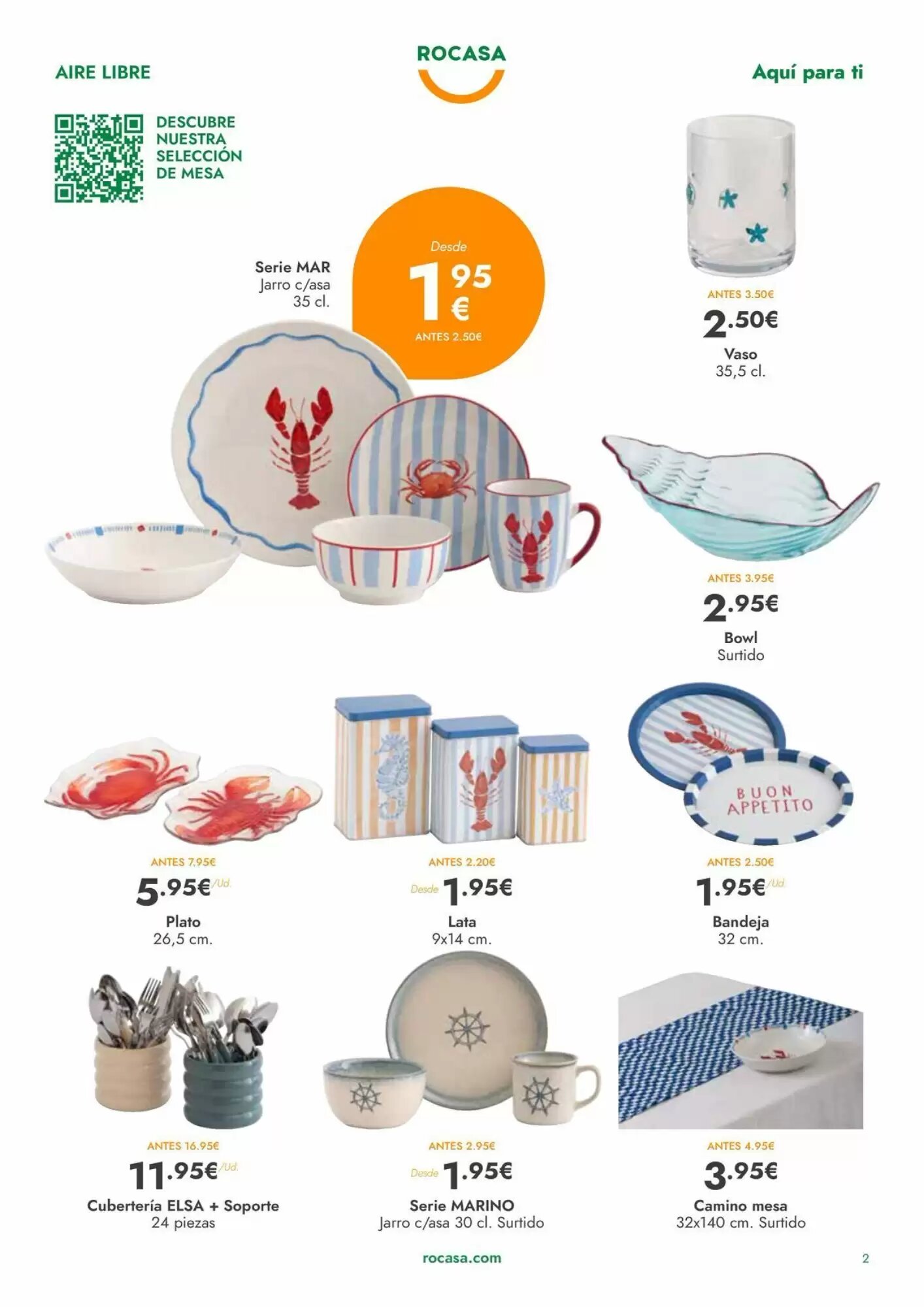 Folleto promocional de Rocasa válido desde el 08/05/2026 - Página 2.