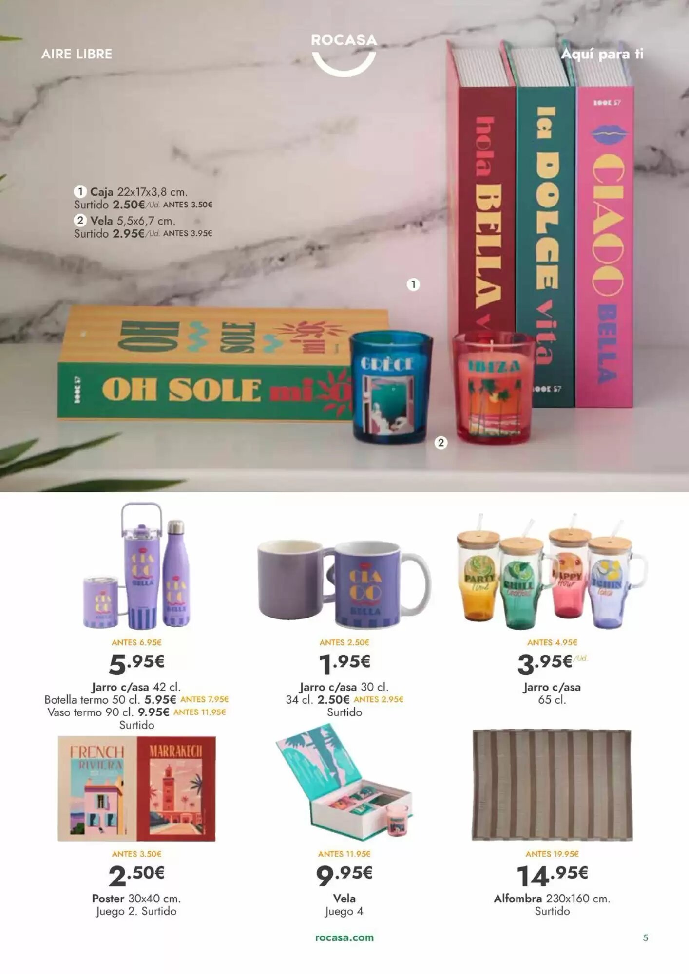 Folleto promocional de Rocasa válido desde el 08/05/2026 - Página 5.