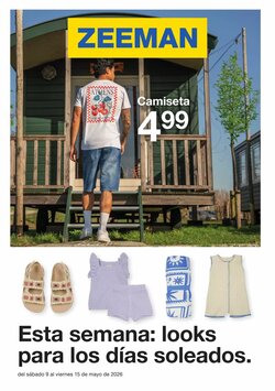 Folleto promocional de Zeeman válido desde el 09/05/2026